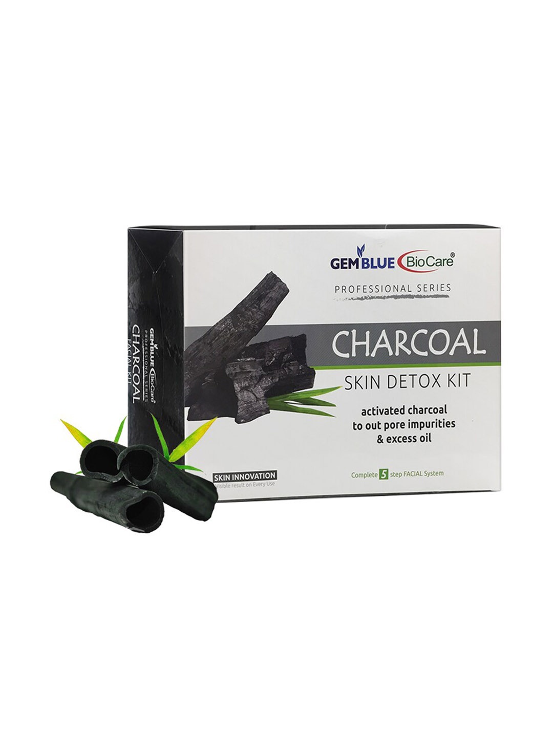 

GEMBLUE BioCare Unisex Charcoal Facial Kit - 400 gm, Black