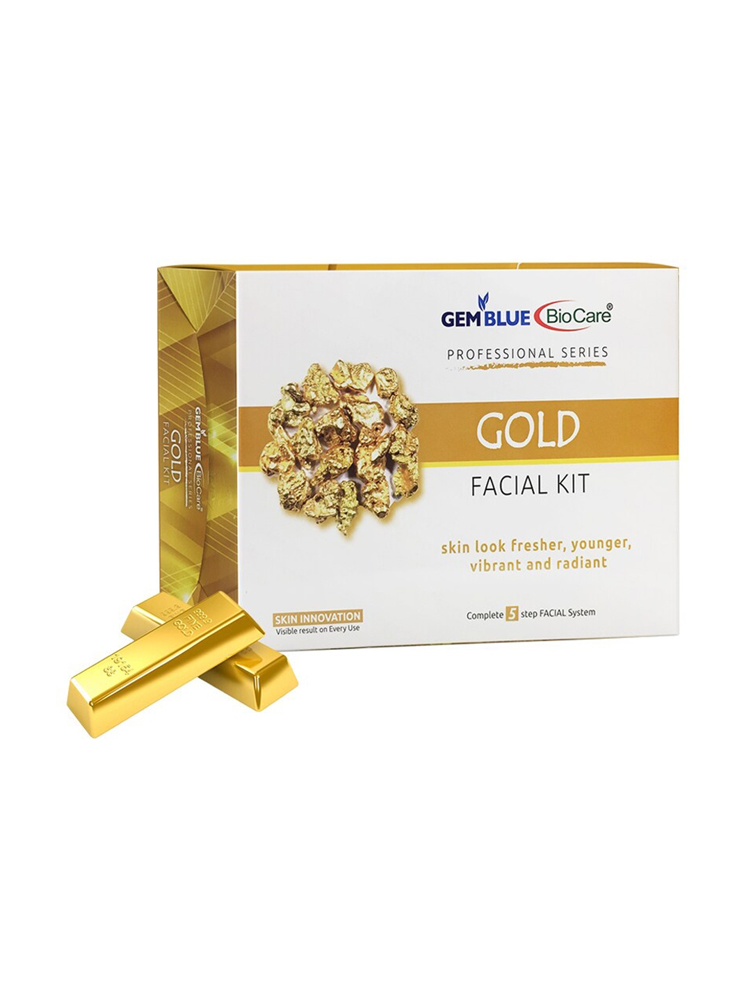 

GEMBLUE BioCare Gold Facial Kit 400g, Yellow