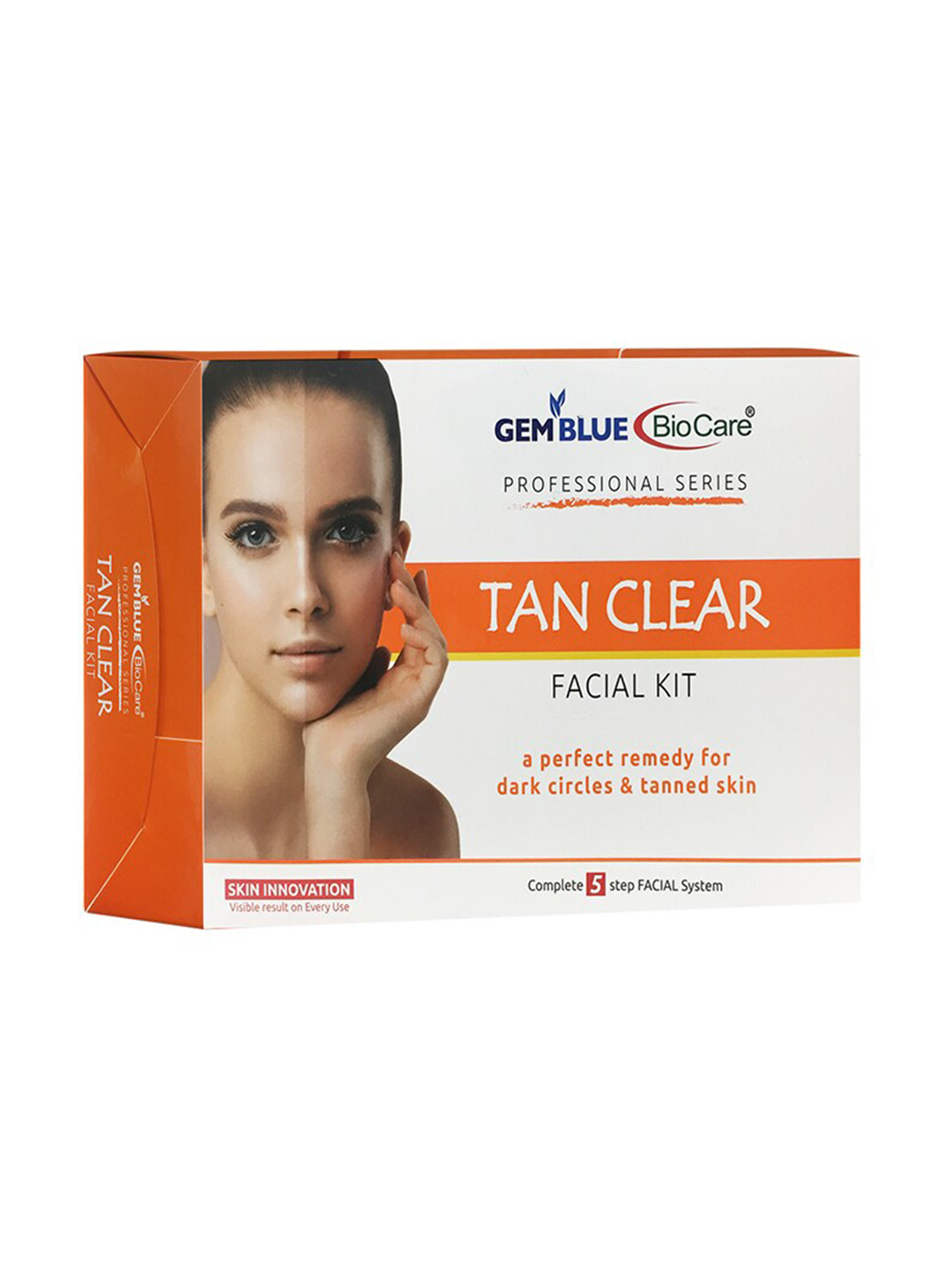 

GEMBLUE BioCare Orange Tan Clear Facial Kit - 400 gm