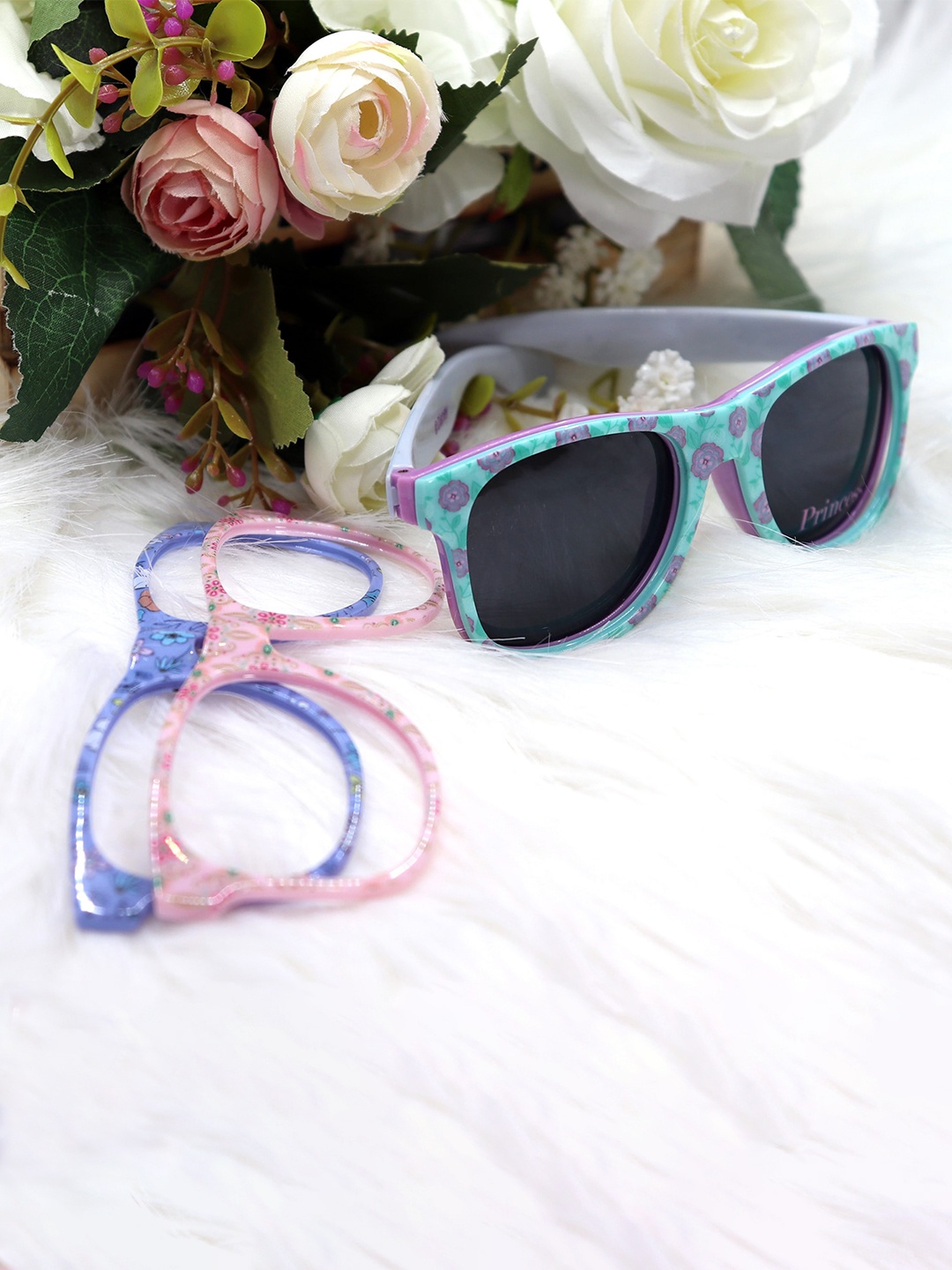 

Disney Girls Brown Lens & Blue Other Sunglasses with Polarised and UV Protected Lens