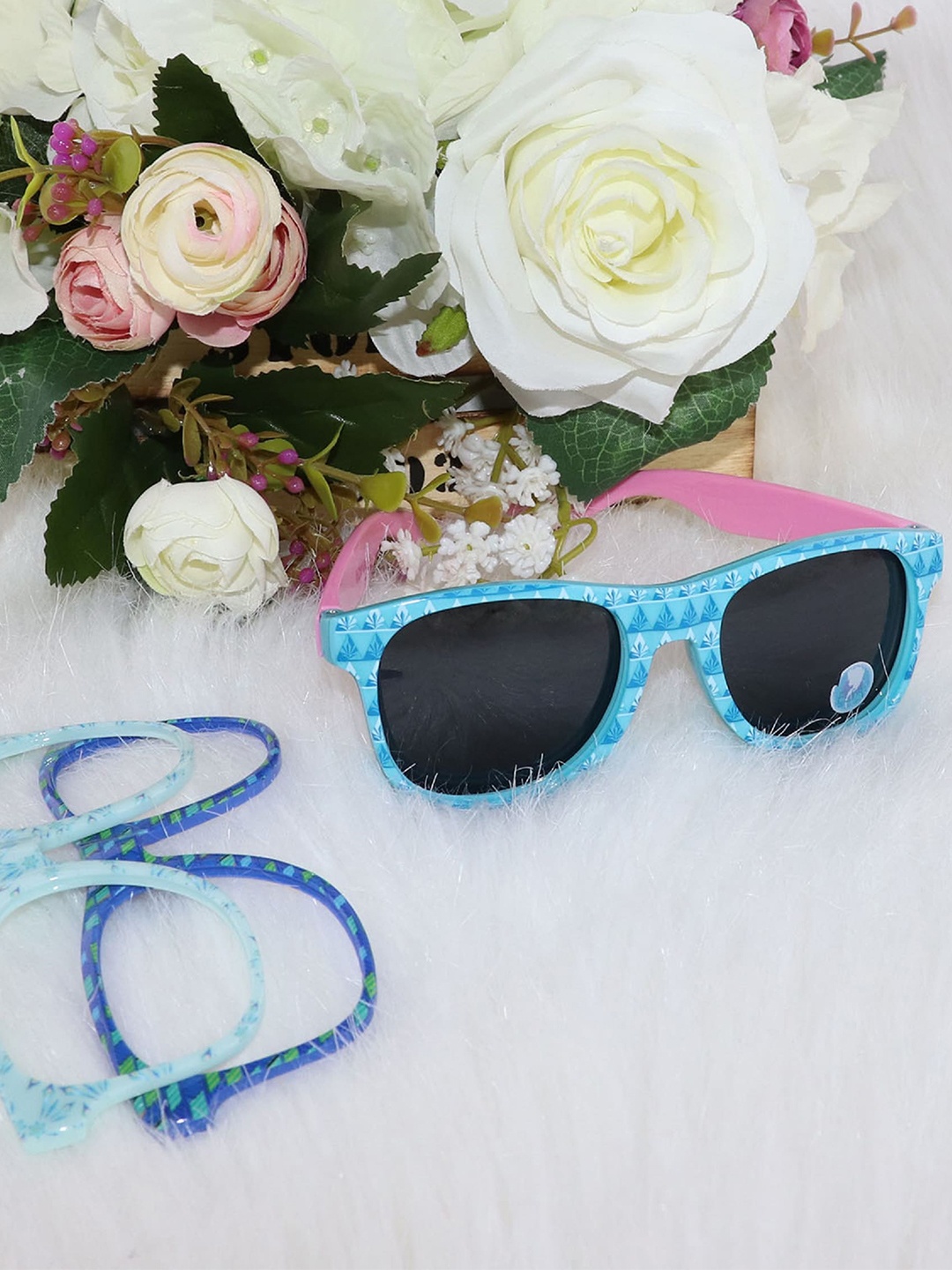 

Disney Girls Brown Lens & Blue Other Sunglasses with Polarised and UV Protected Lens