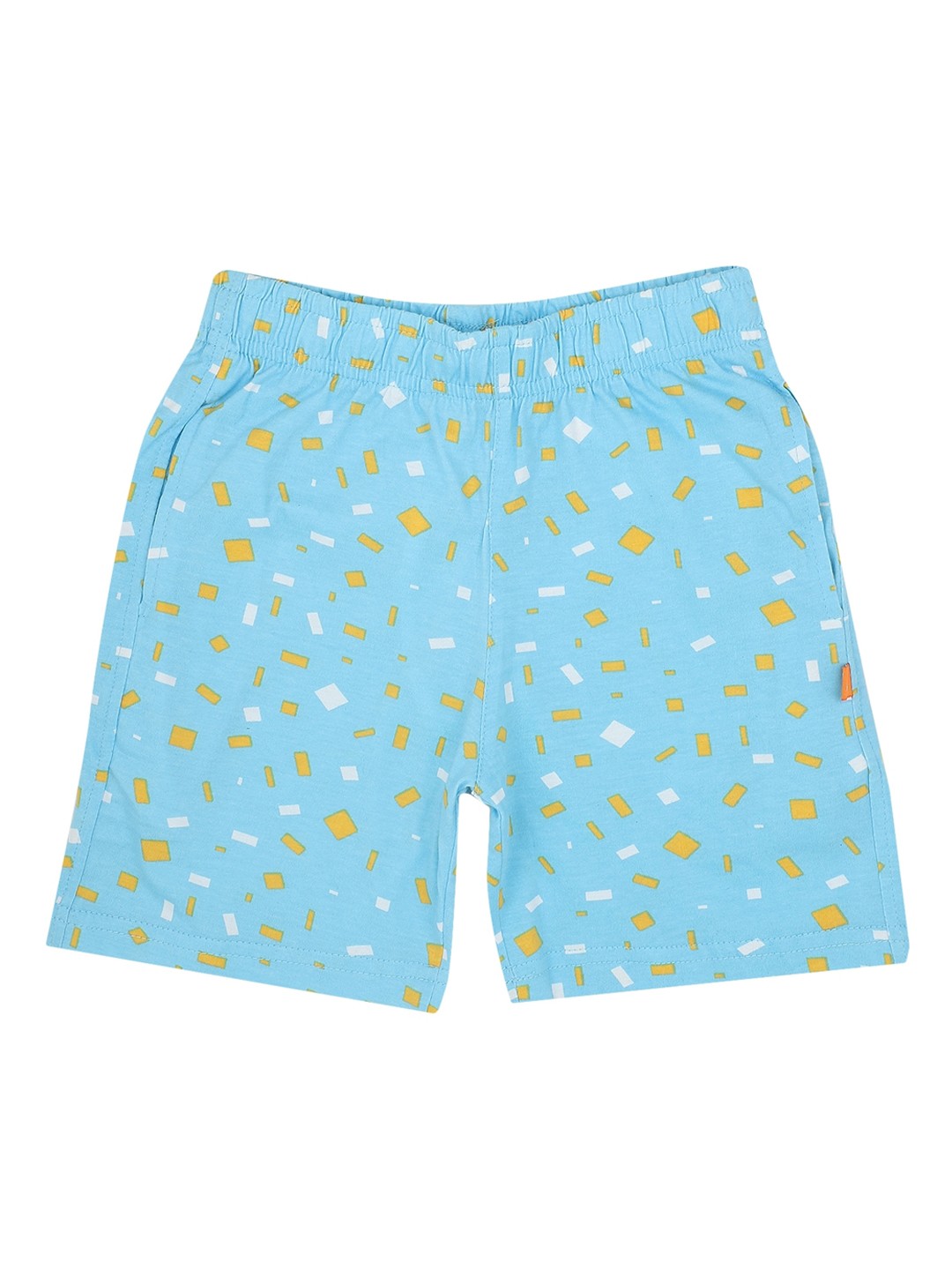 

PROTEENS Girls Blue Printed Cotton Shorts