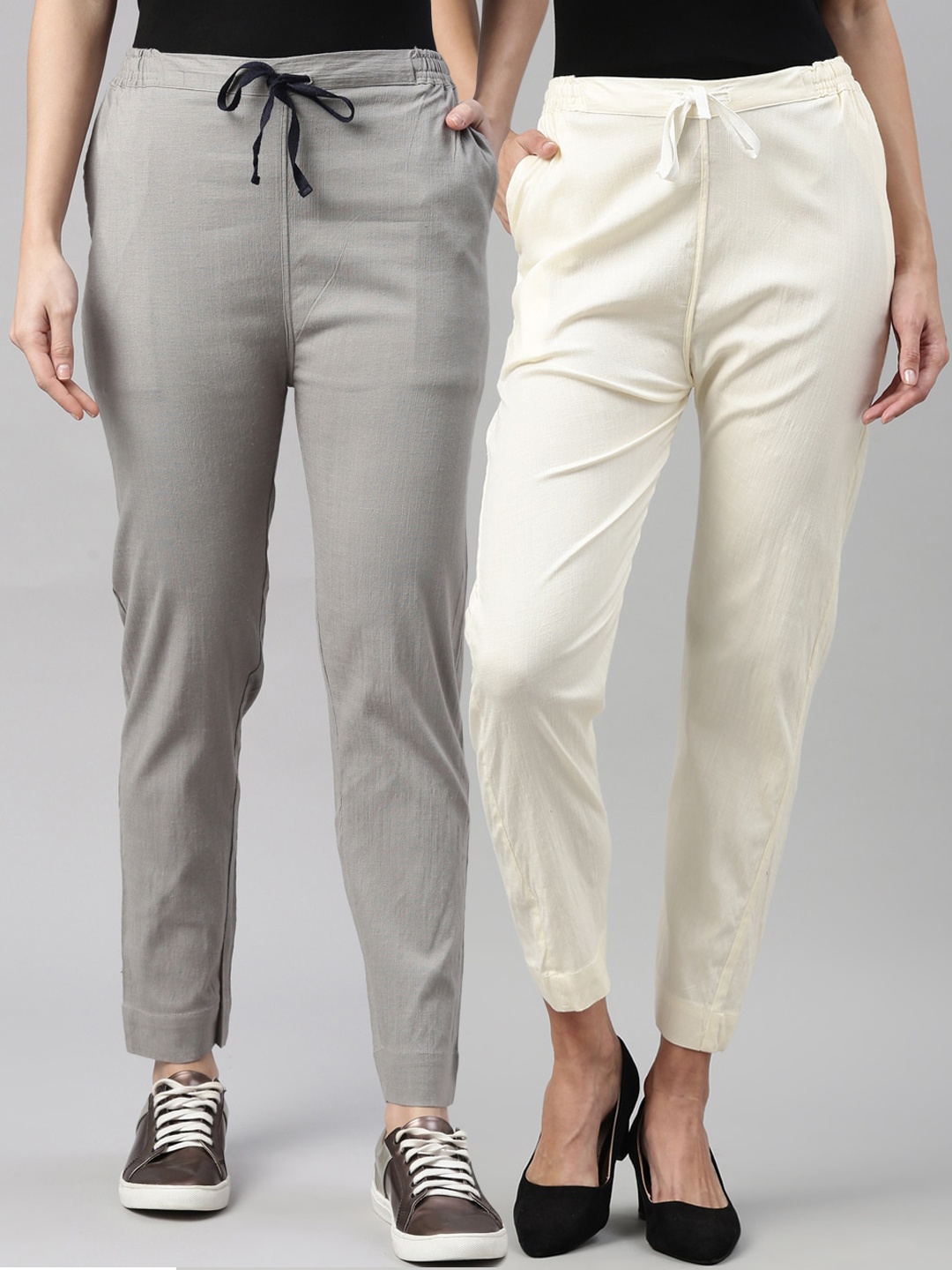 

Kryptic Women Grey Joggers Trousers