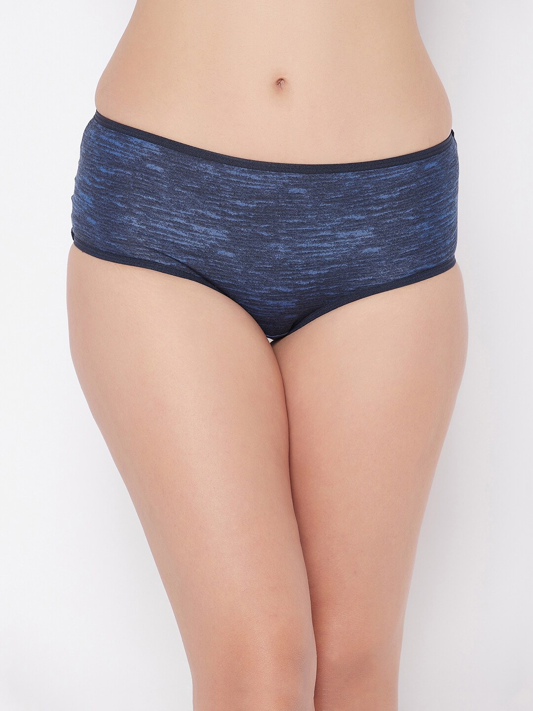 

Clovia Women Blue Solid Cotton Hipster Brief PN2761B08XL
