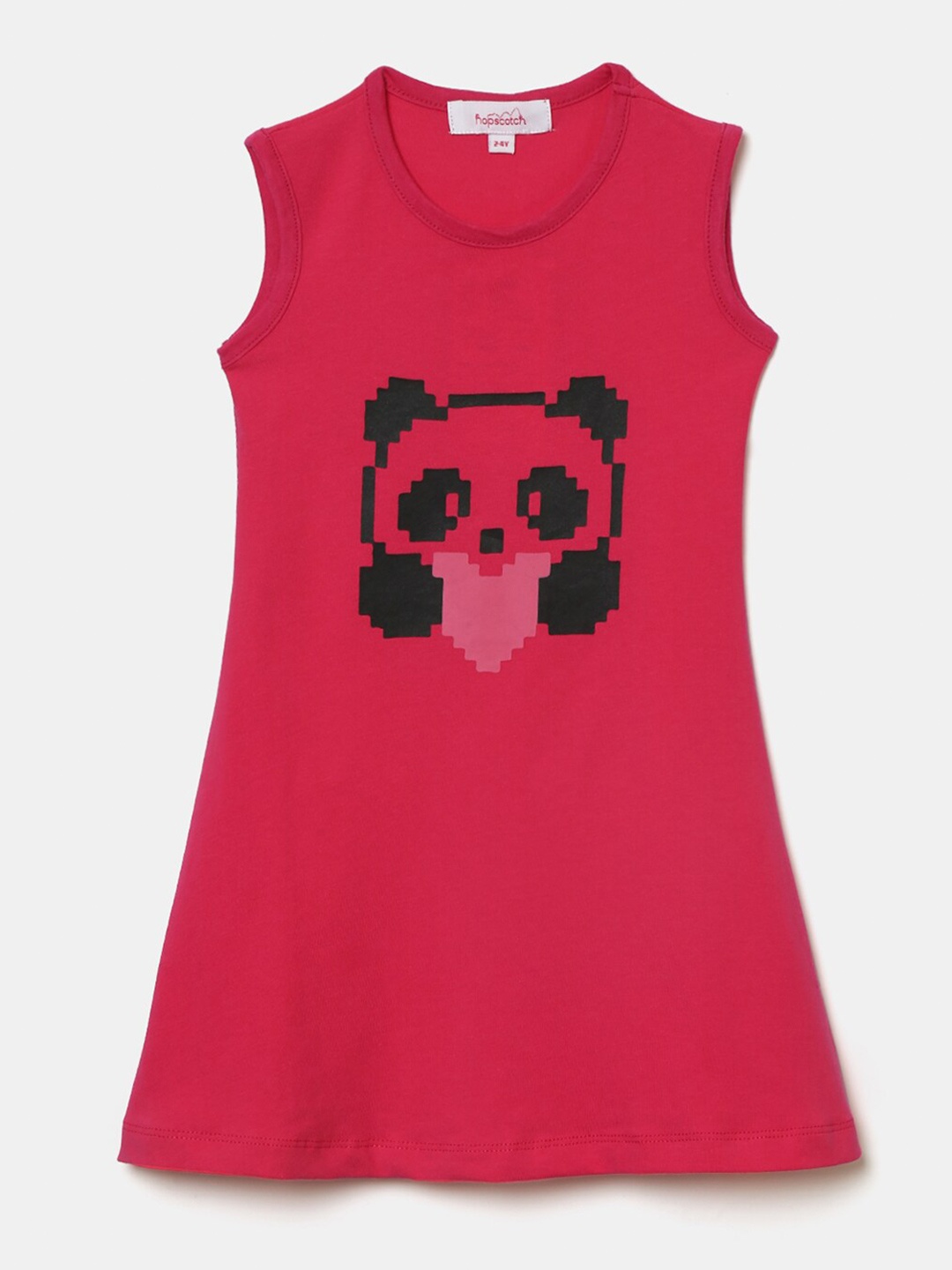 

Hopscotch Pink Panda Print T-shirt Dress