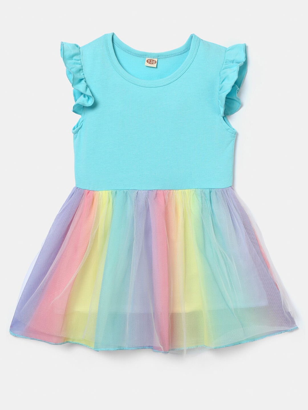 

Hopscotch Blue Striped Dress