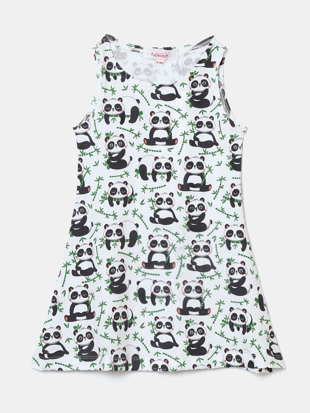 

Hopscotch White A-Line Dress