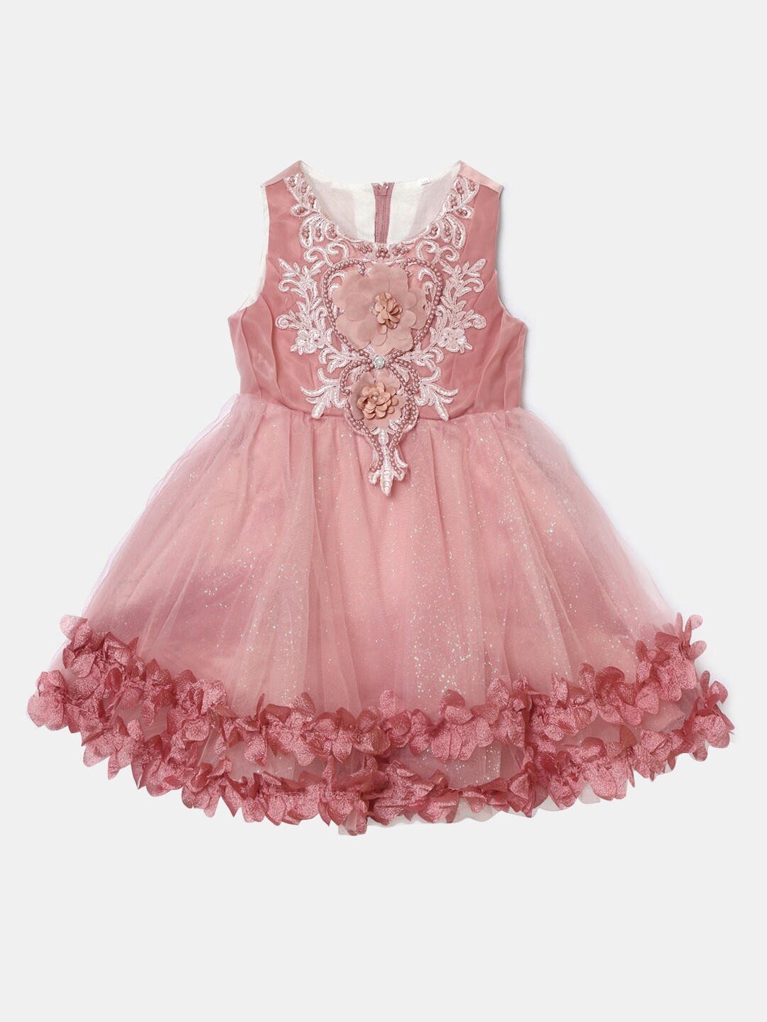 

Hopscotch Girls Pink Floral Dress
