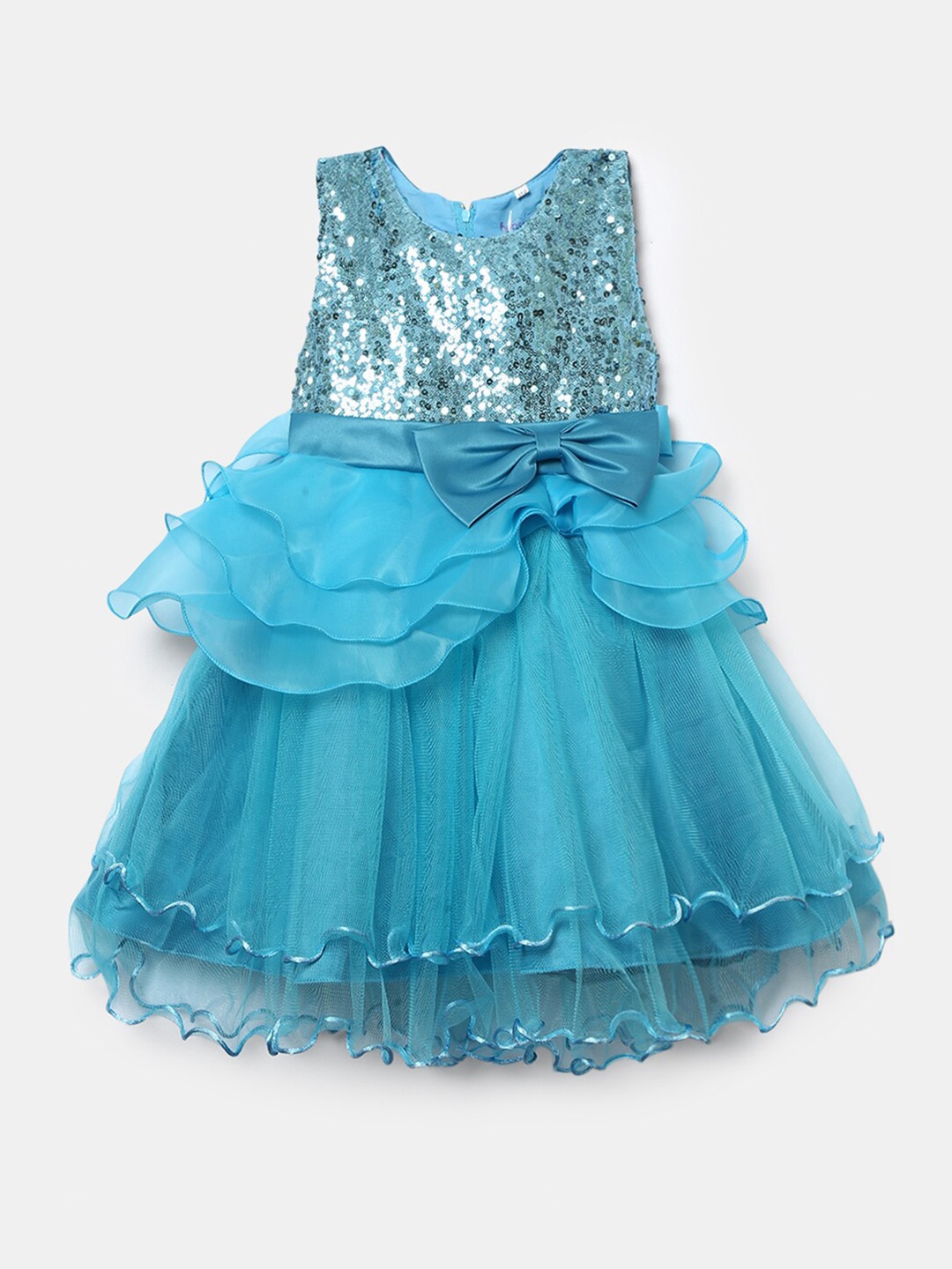 

Hopscotch Blue Embellished Dress