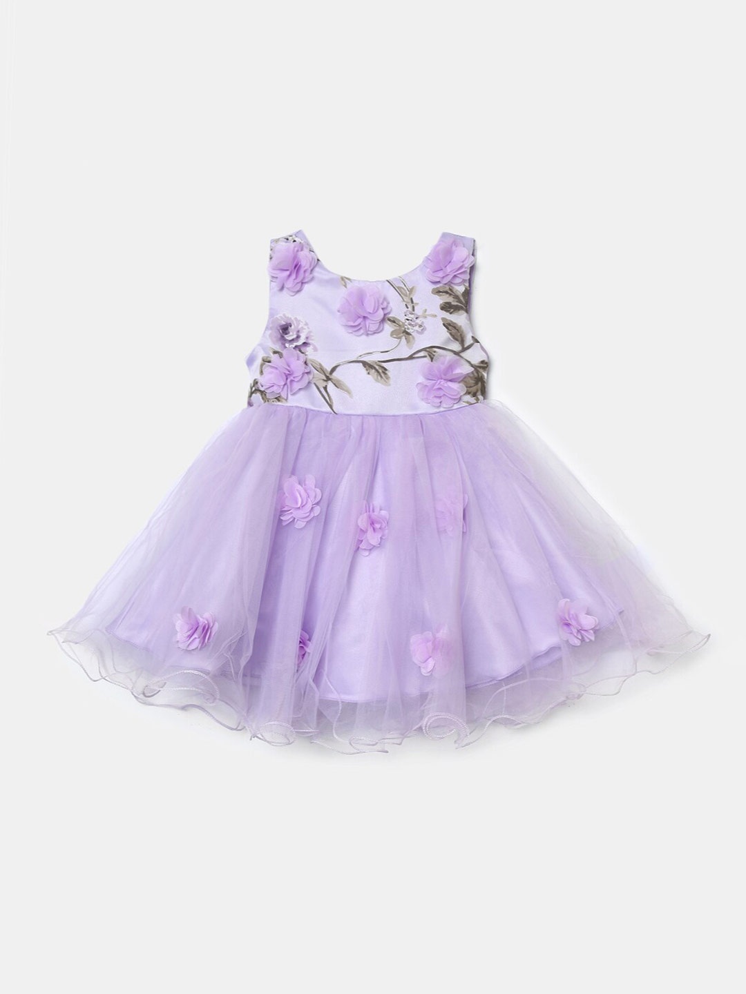 

Hopscotch Purple Floral Dress