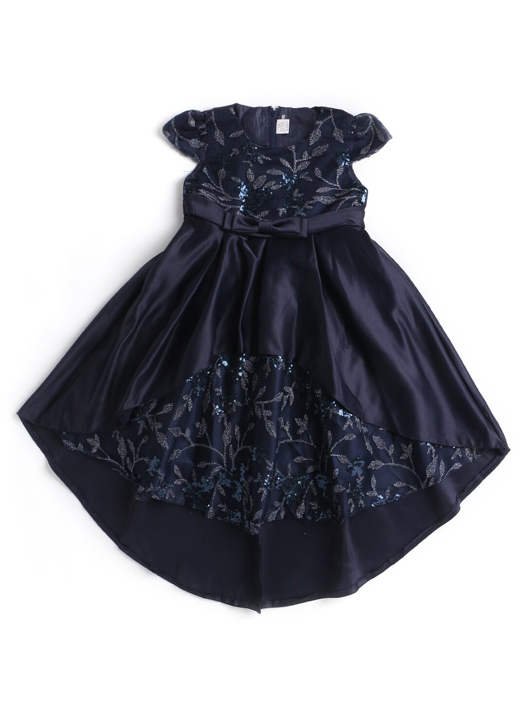 

Hopscotch Girls Blue Embellished Dress