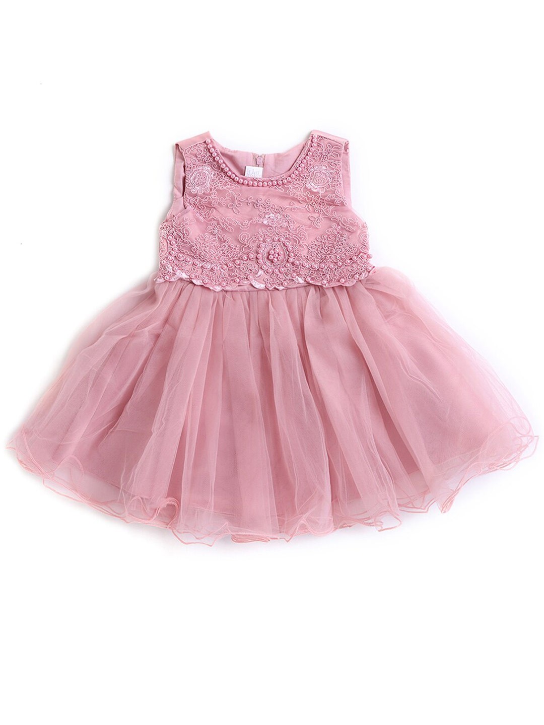 

Hopscotch Pink Embellished Dress