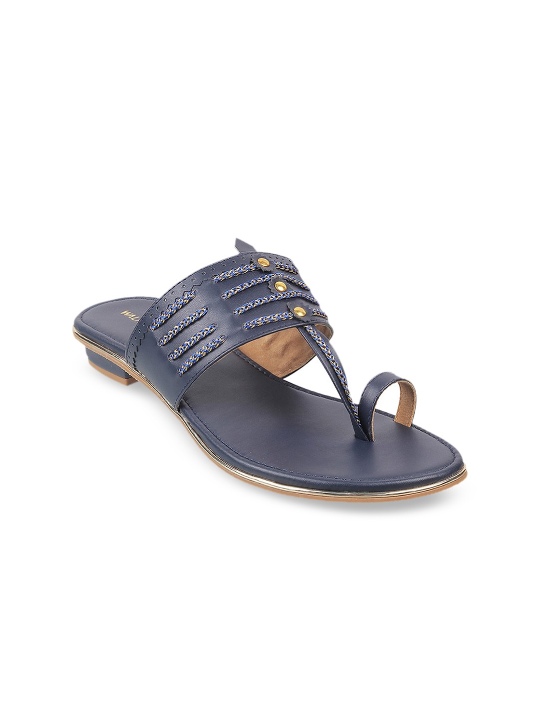 

WALKWAY by Metro Women Blue One Toe Flats