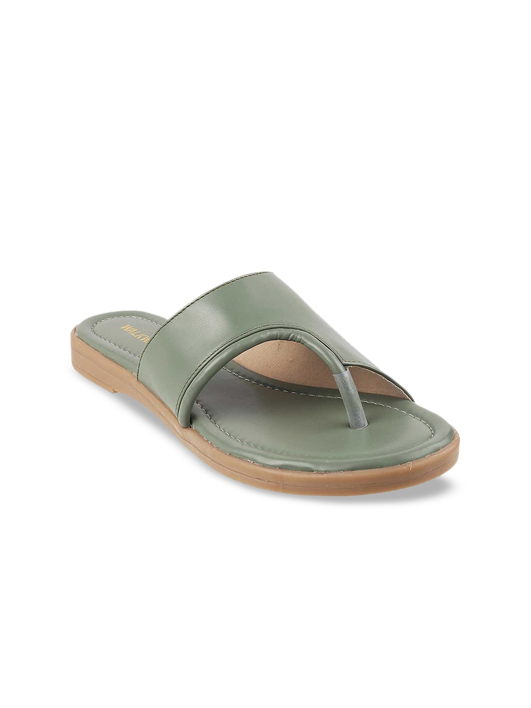 

WALKWAY by Metro Women Green Open Toe Flats