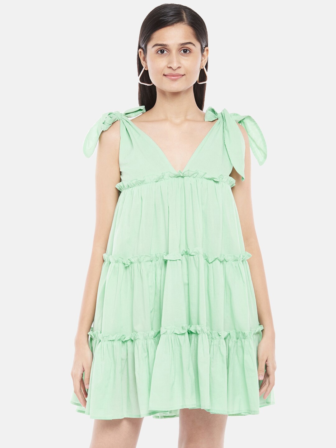 

People Blue A-Line Dress