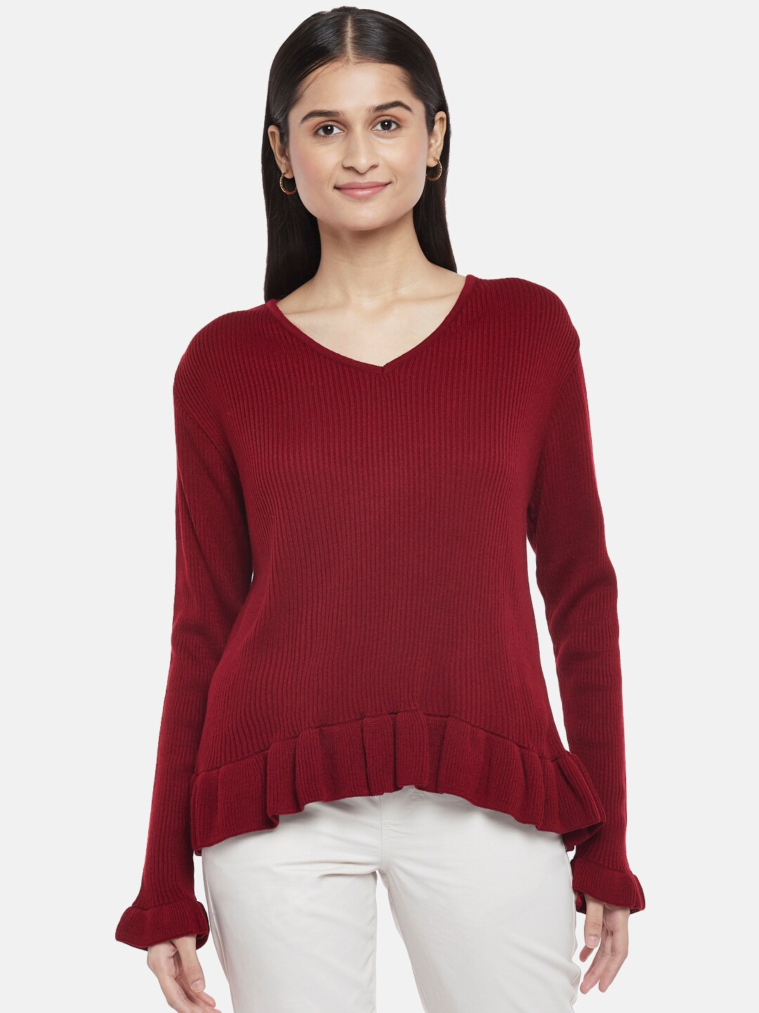 

Honey by Pantaloons Woman Red Top
