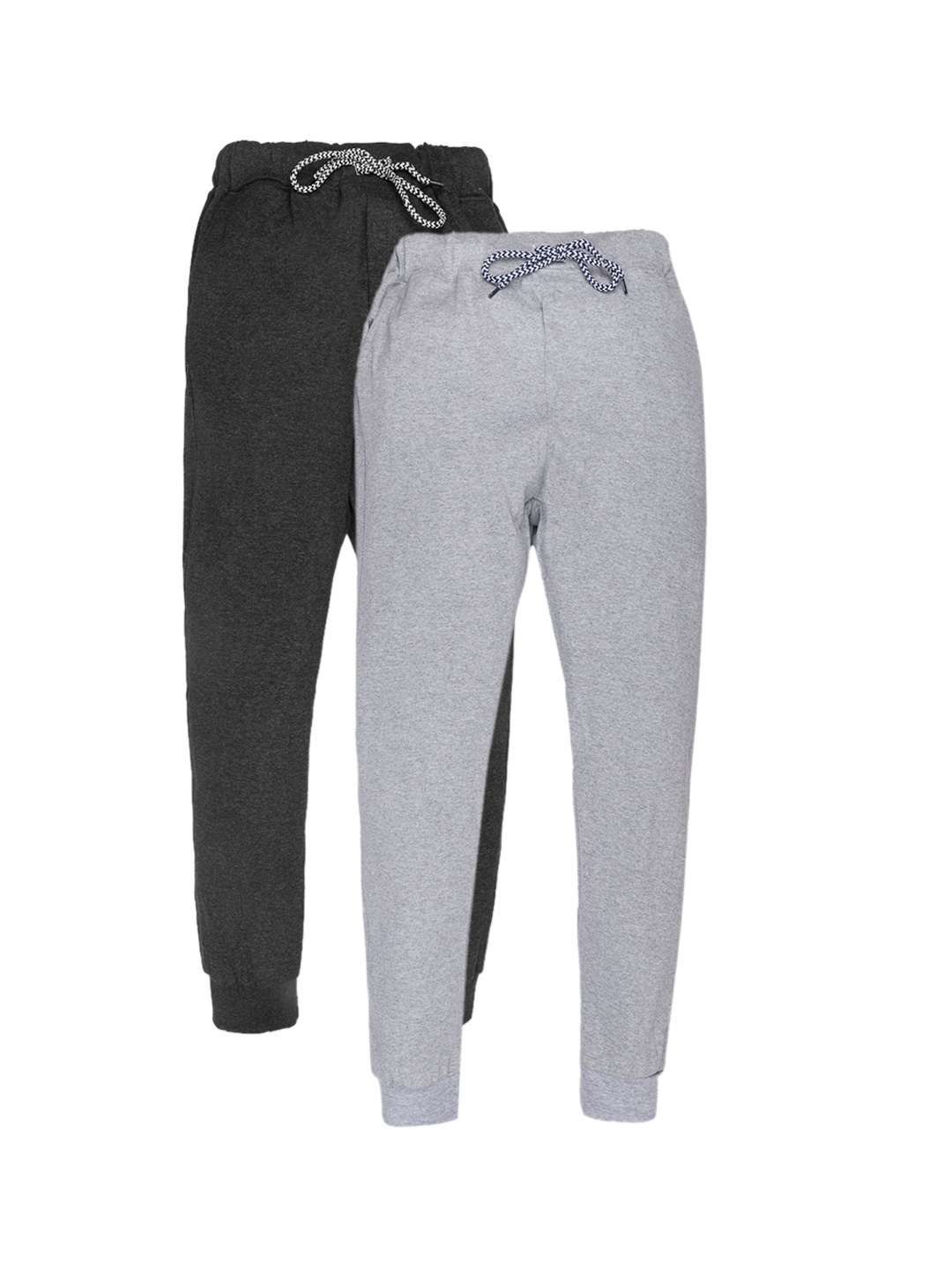 

Montello Kids Set Of 2 Solid Joggers, Black
