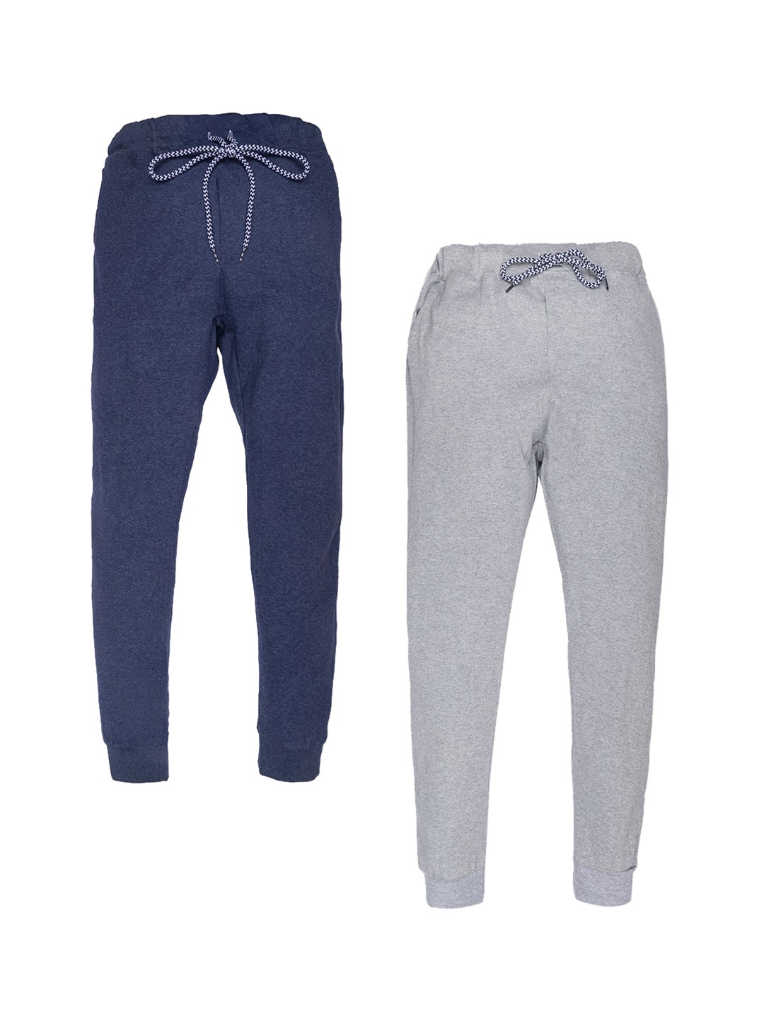 

Montello Unisex Kids Pack Of 2 Solid Joggers, Blue