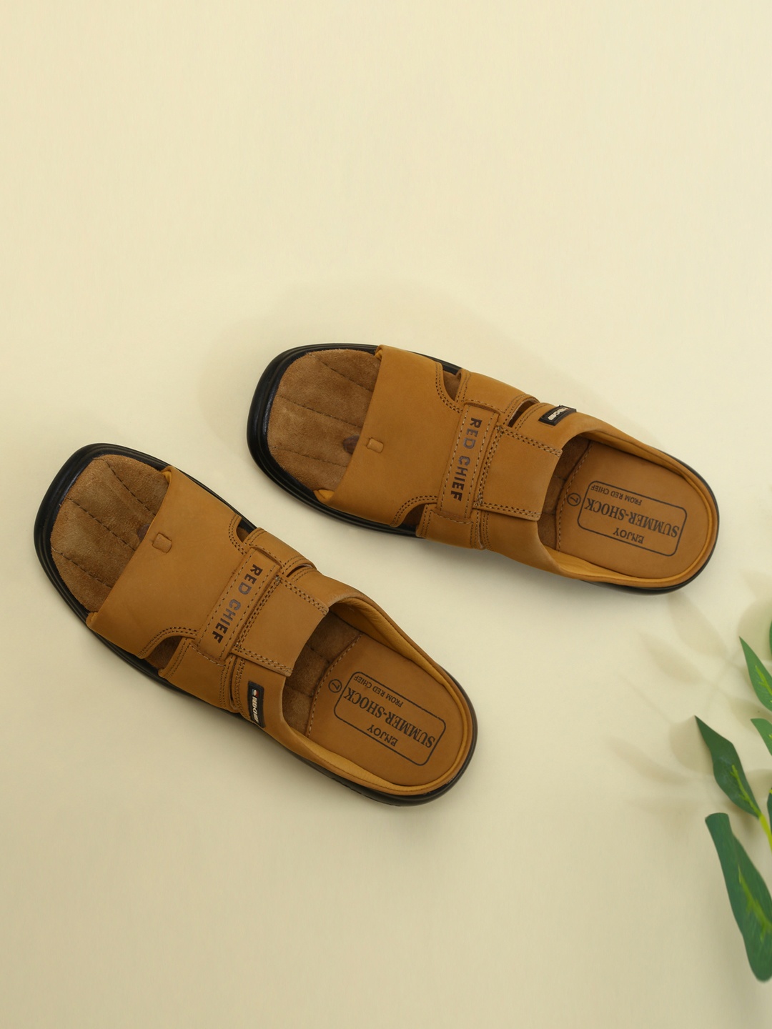 

Red Chief Men Rust Comfort Sandals