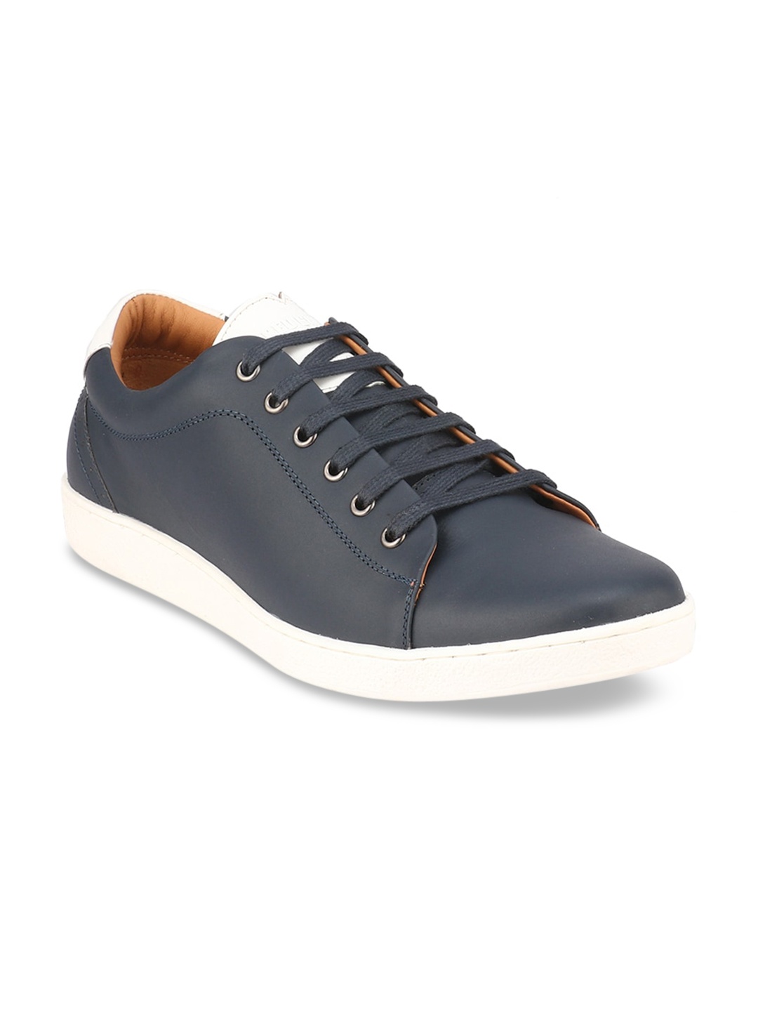 

Red Chief Men Blue Leather Sneakers