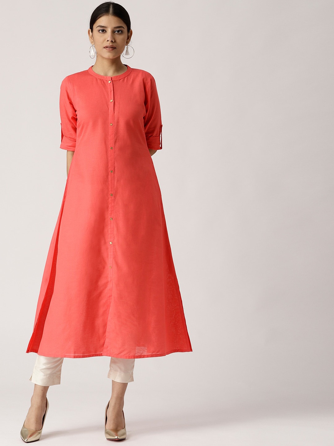 

Libas Women Pink Kurta