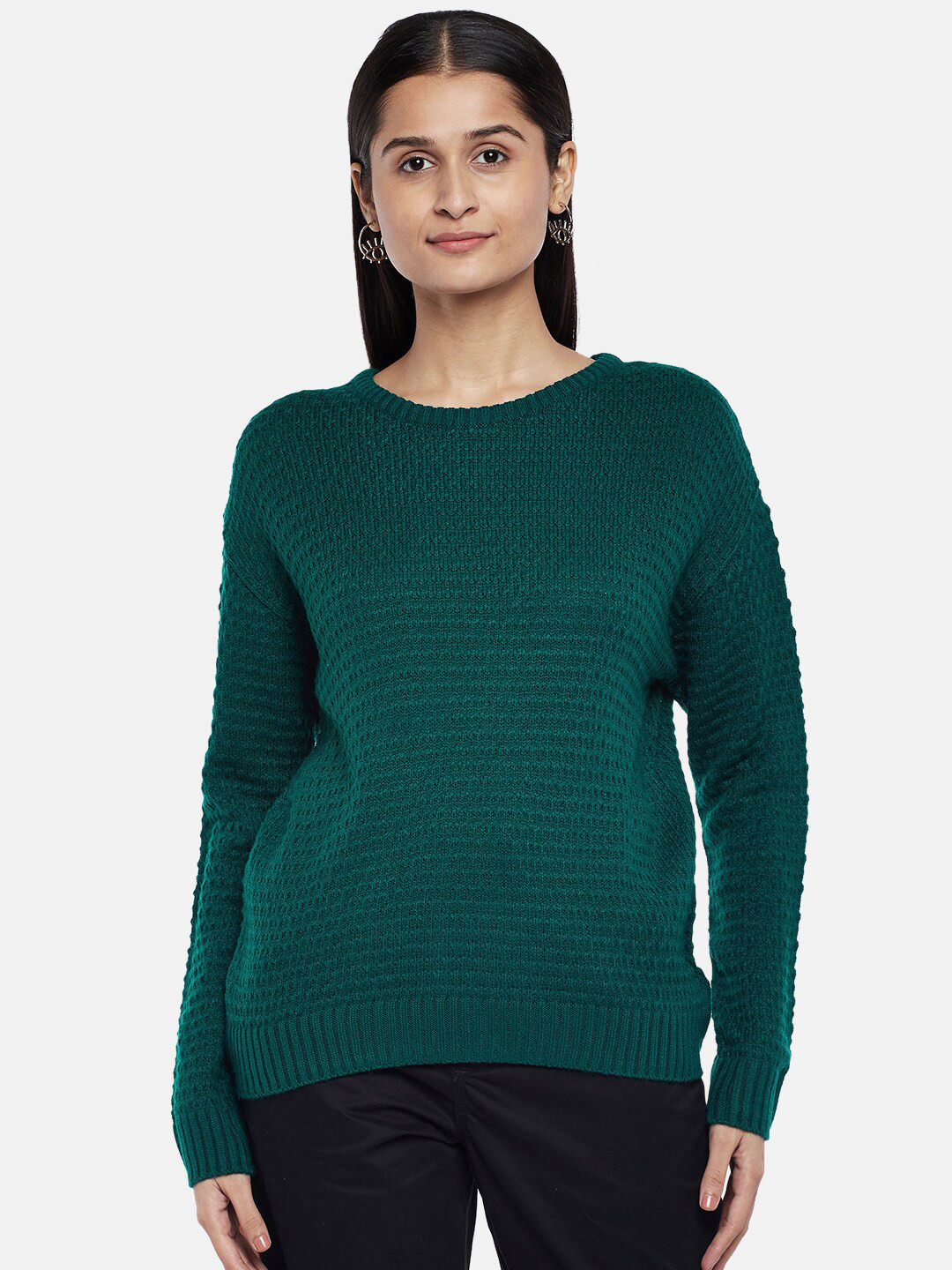 

Honey by Pantaloons Women Green Pullover