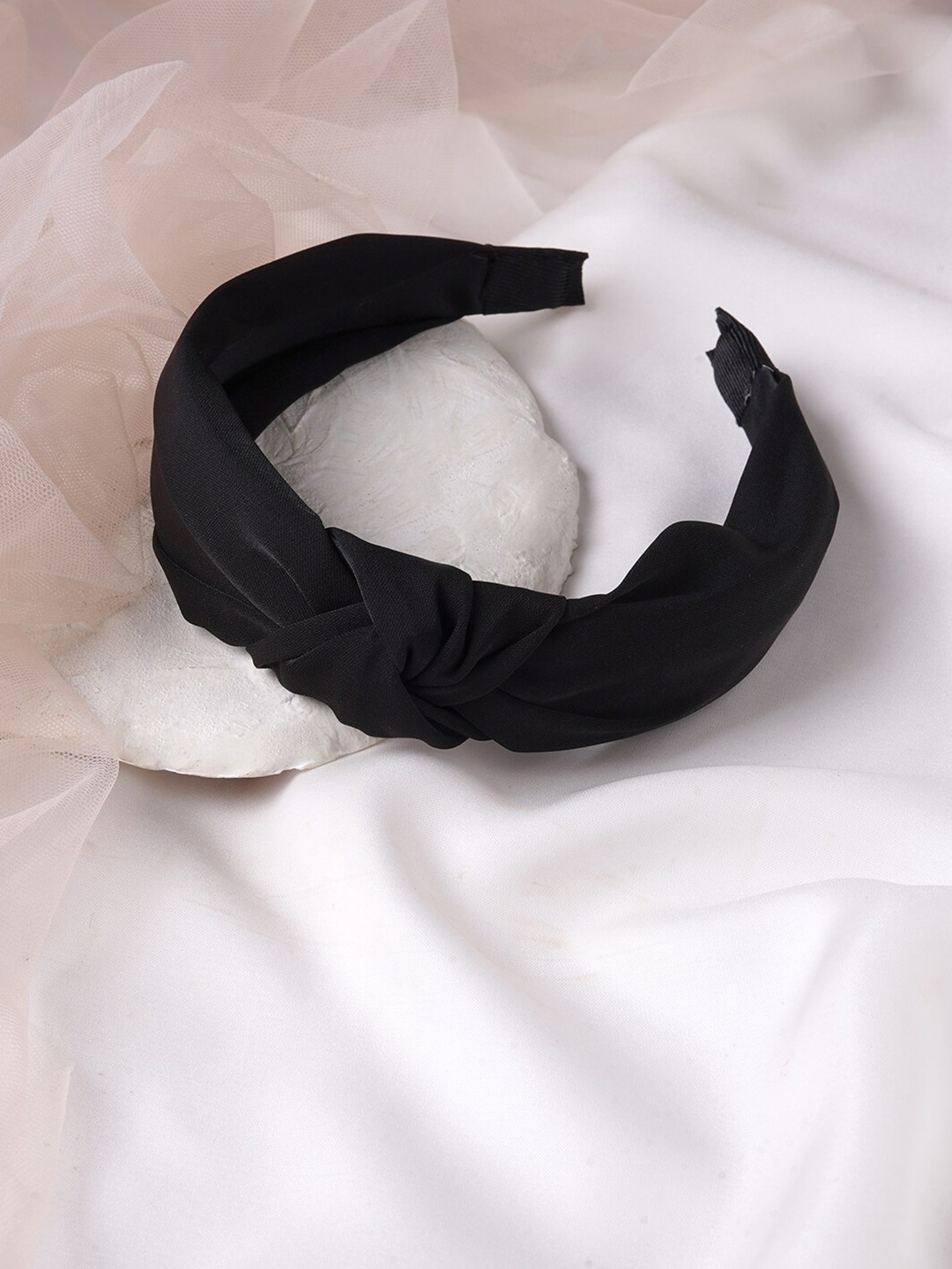 

BEWITCHED Women Black Knot Hairband