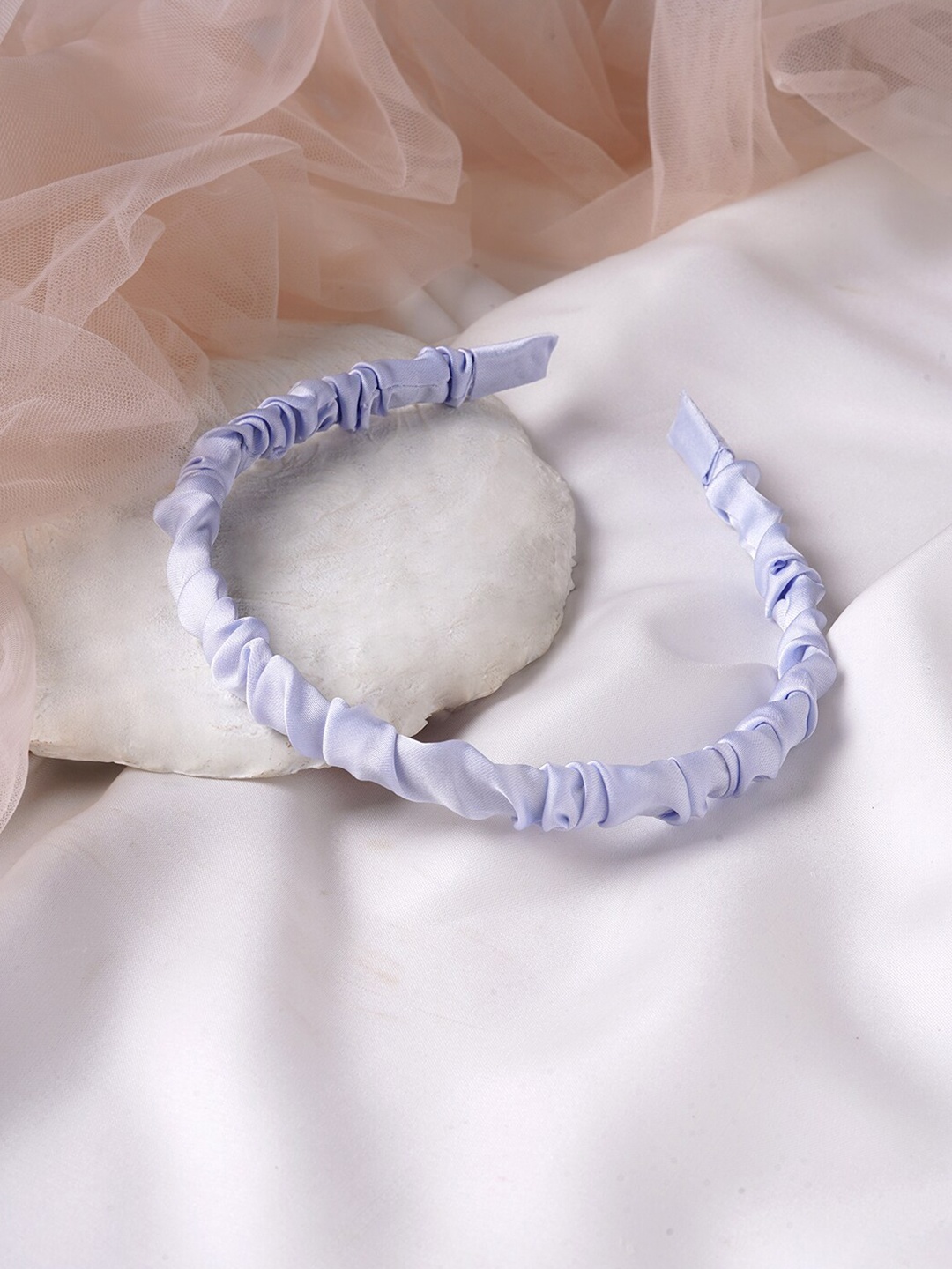 

BEWITCHED Women Blue Fabric Hairband