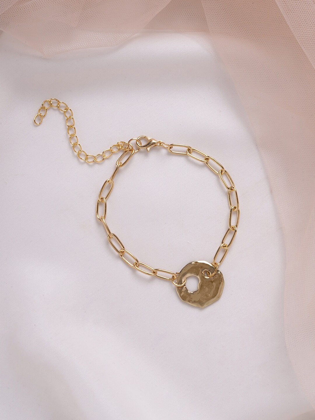 

BEWITCHED Women Gold-Toned Bangle-Style Bracelet