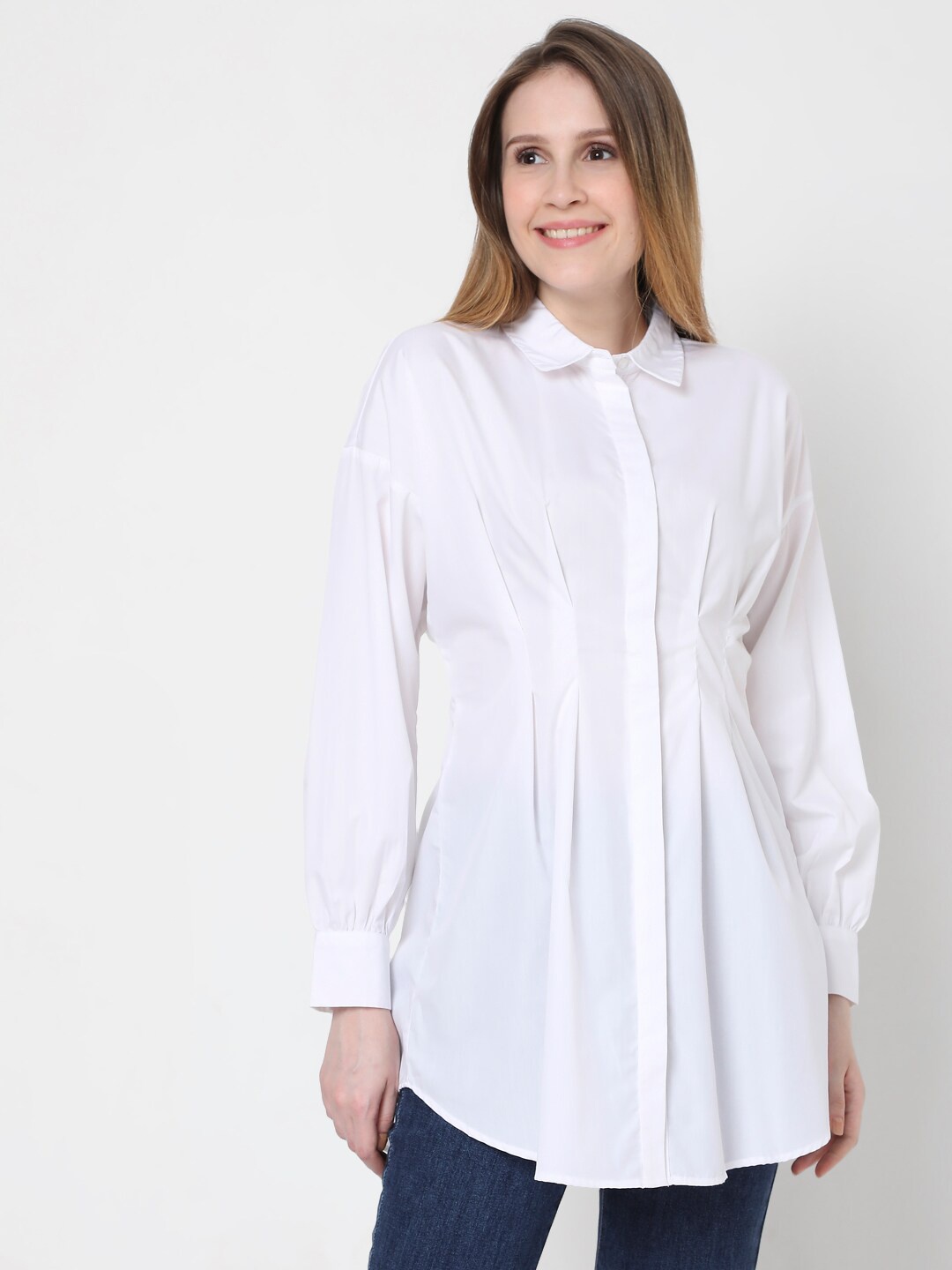 

Vero Moda Women White Casual Shirt