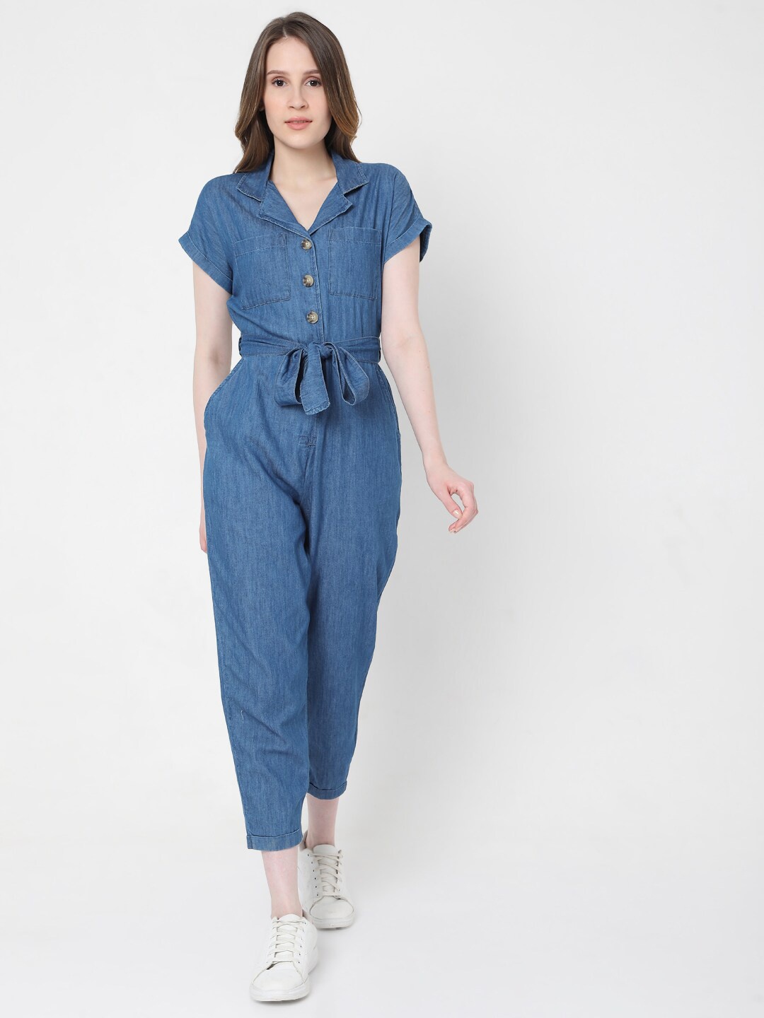 

Vero Moda Blue Basic Jumpsuit