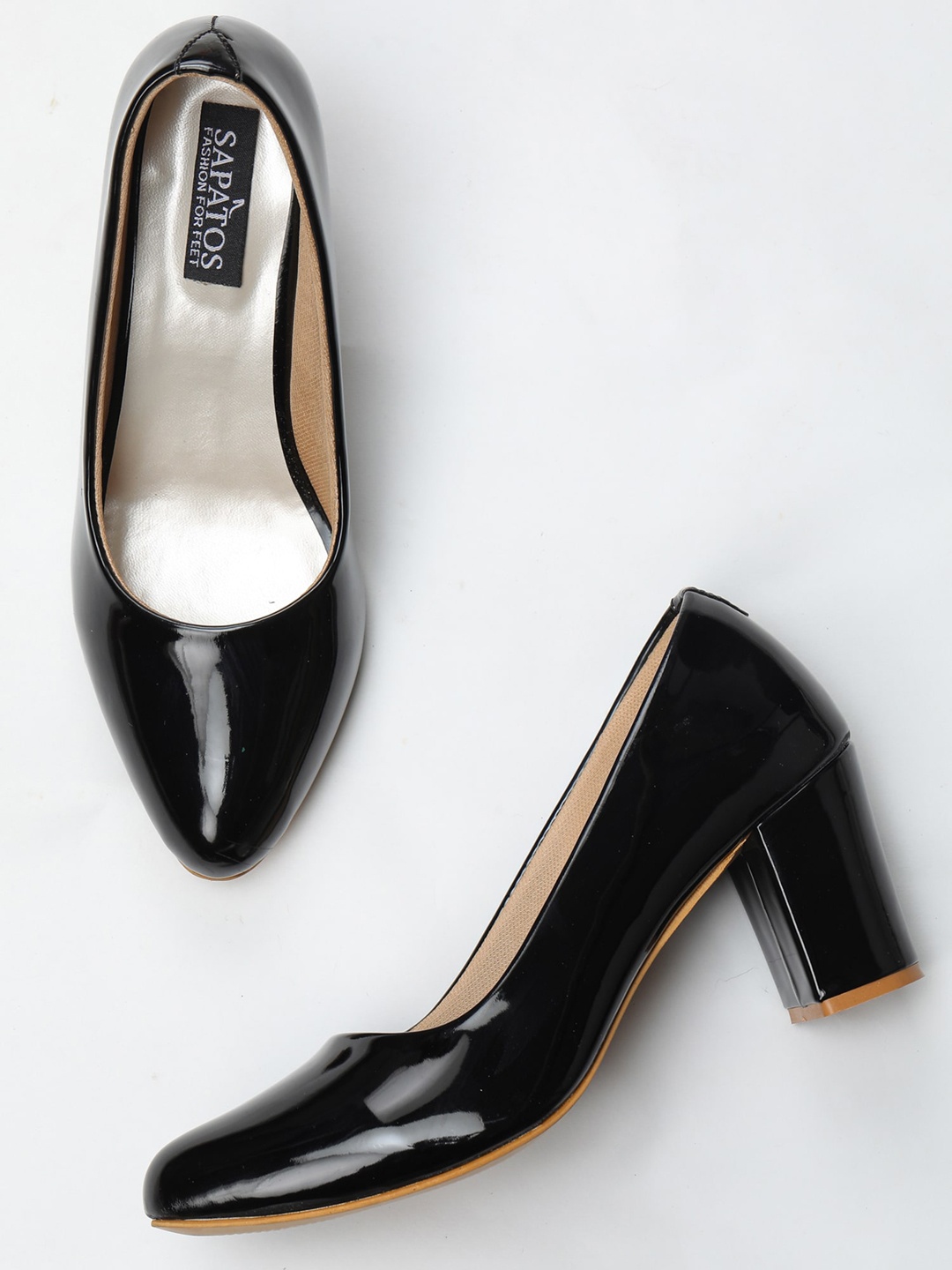 

SAPATOS Black Block Pumps