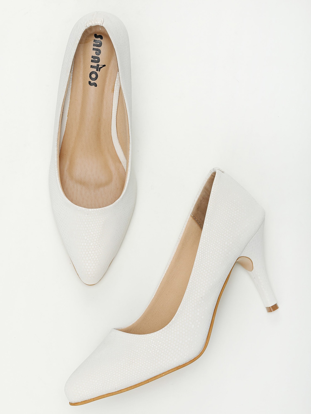 

SAPATOS Woman White Kitten Pumps