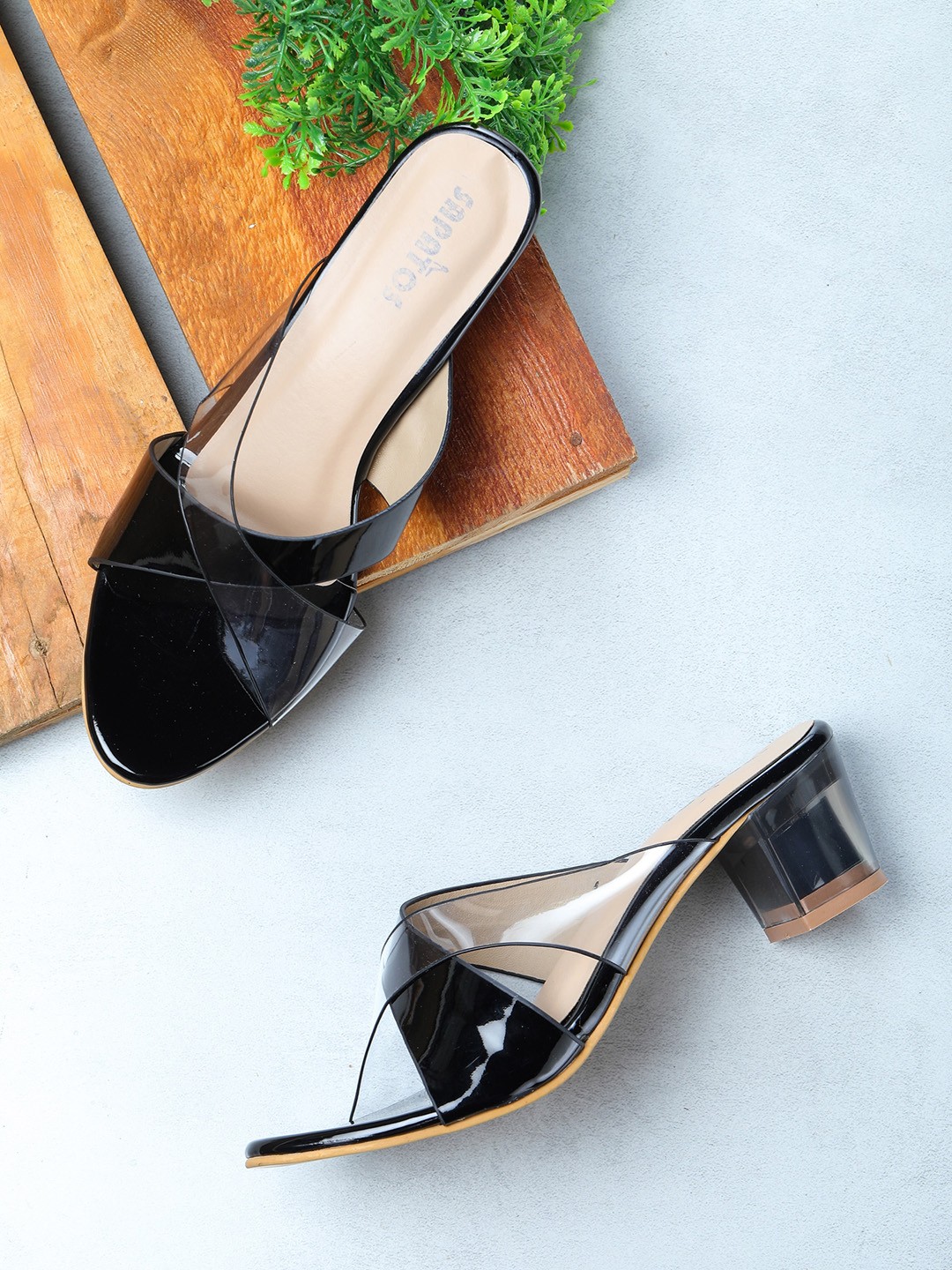 

SAPATOS Black Block Sandals