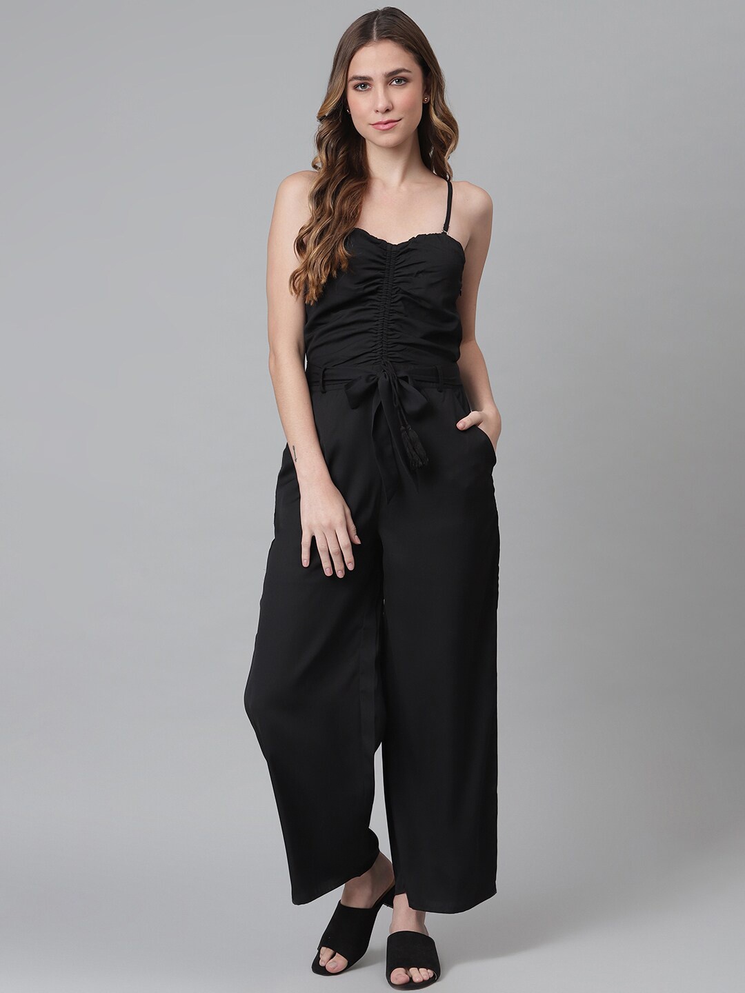 

OTORVA Black Basic Jumpsuit