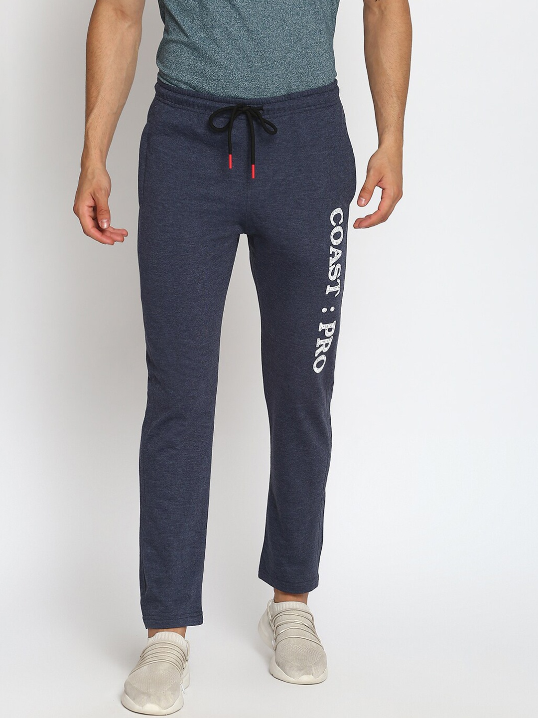 

MKH Men Blue Solid Track Pants
