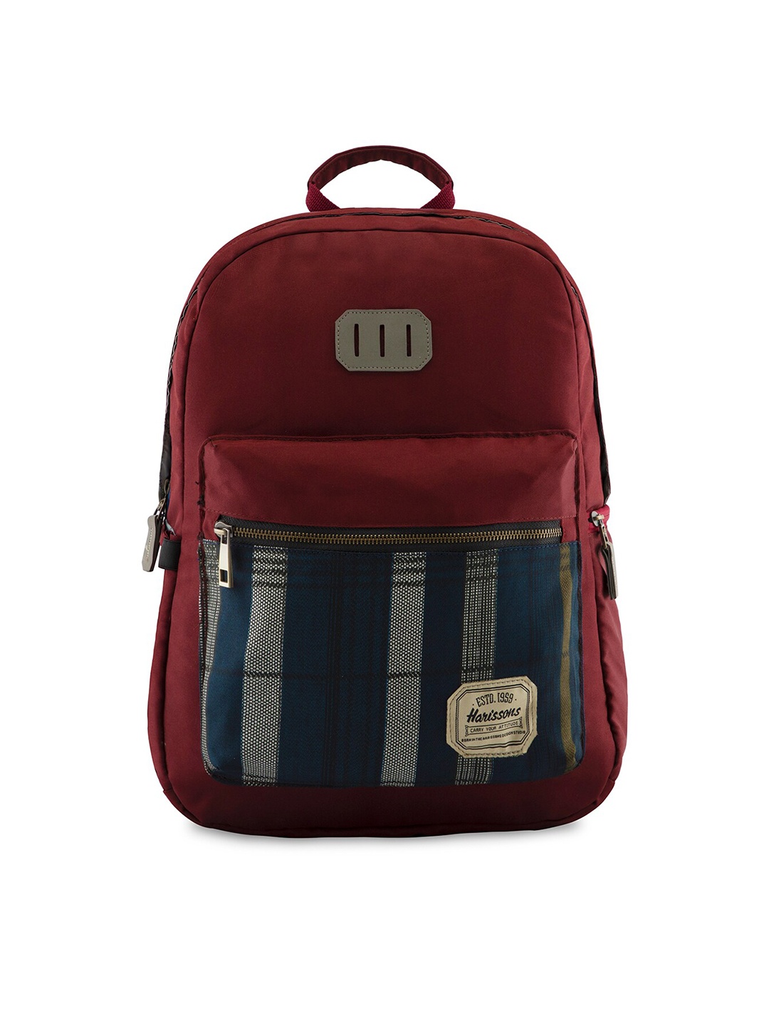 

Harissons Unisex Maroon & Black Laptop Bag
