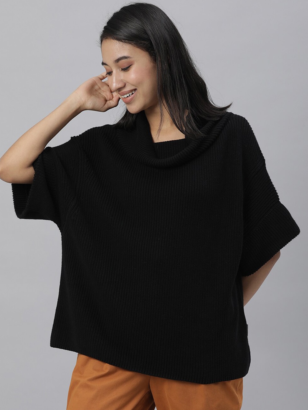 

RAREISM Women Black Pullover