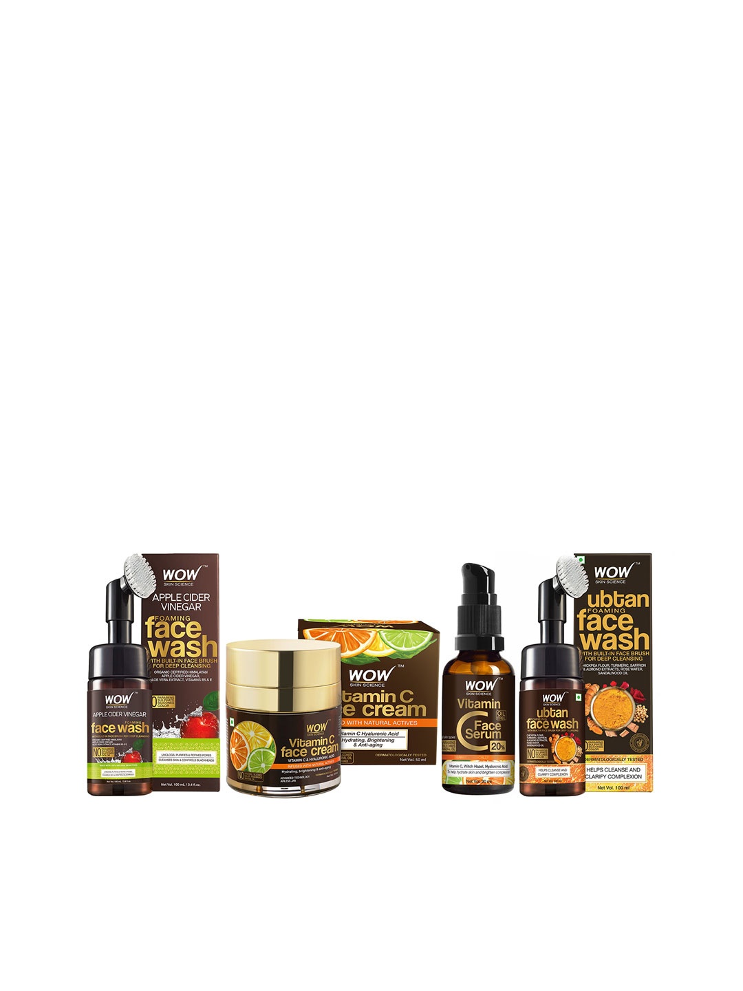 

WOW SKIN SCIENCE Skin Care Gift Set, Brown