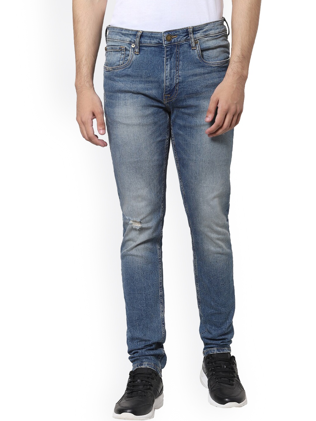 

Jack & Jones Men Blue Slim Fit Light Fade Jeans