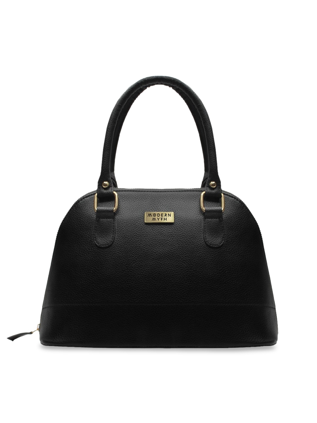 

MODERN MYTH Black Structured Handheld Bag