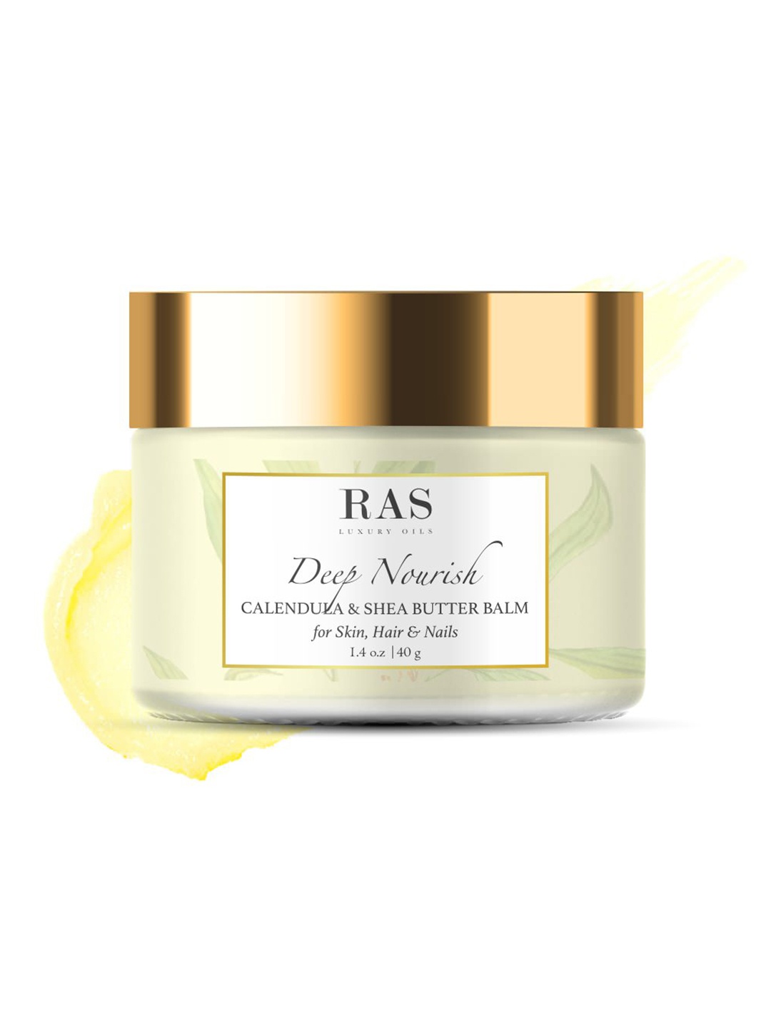 

RAS LUXURY OILS Deep Nourish Butter Balm 40 g, Yellow
