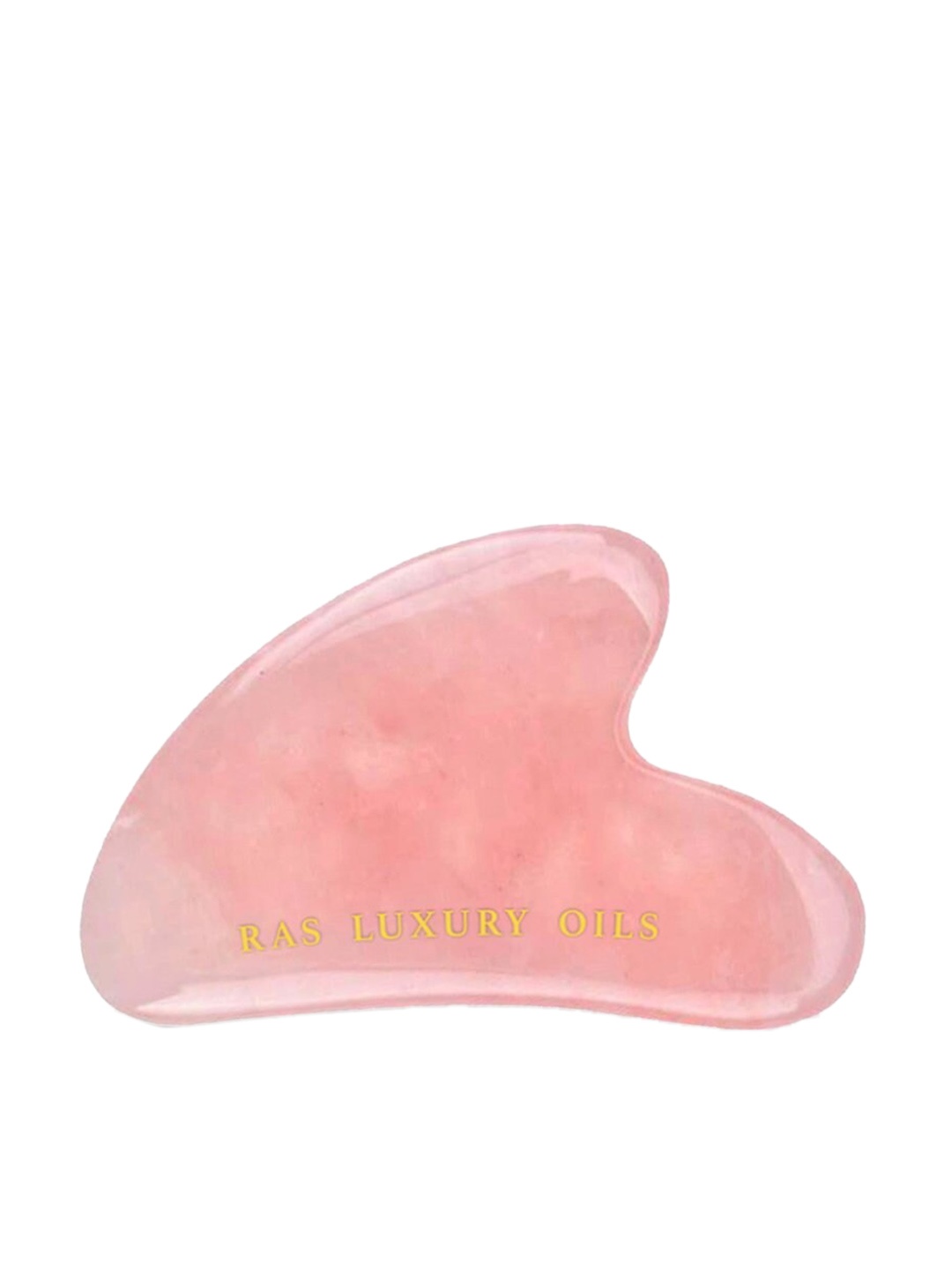 

RAS LUXURY OILS Rose Quartz Gua Sha, Pink
