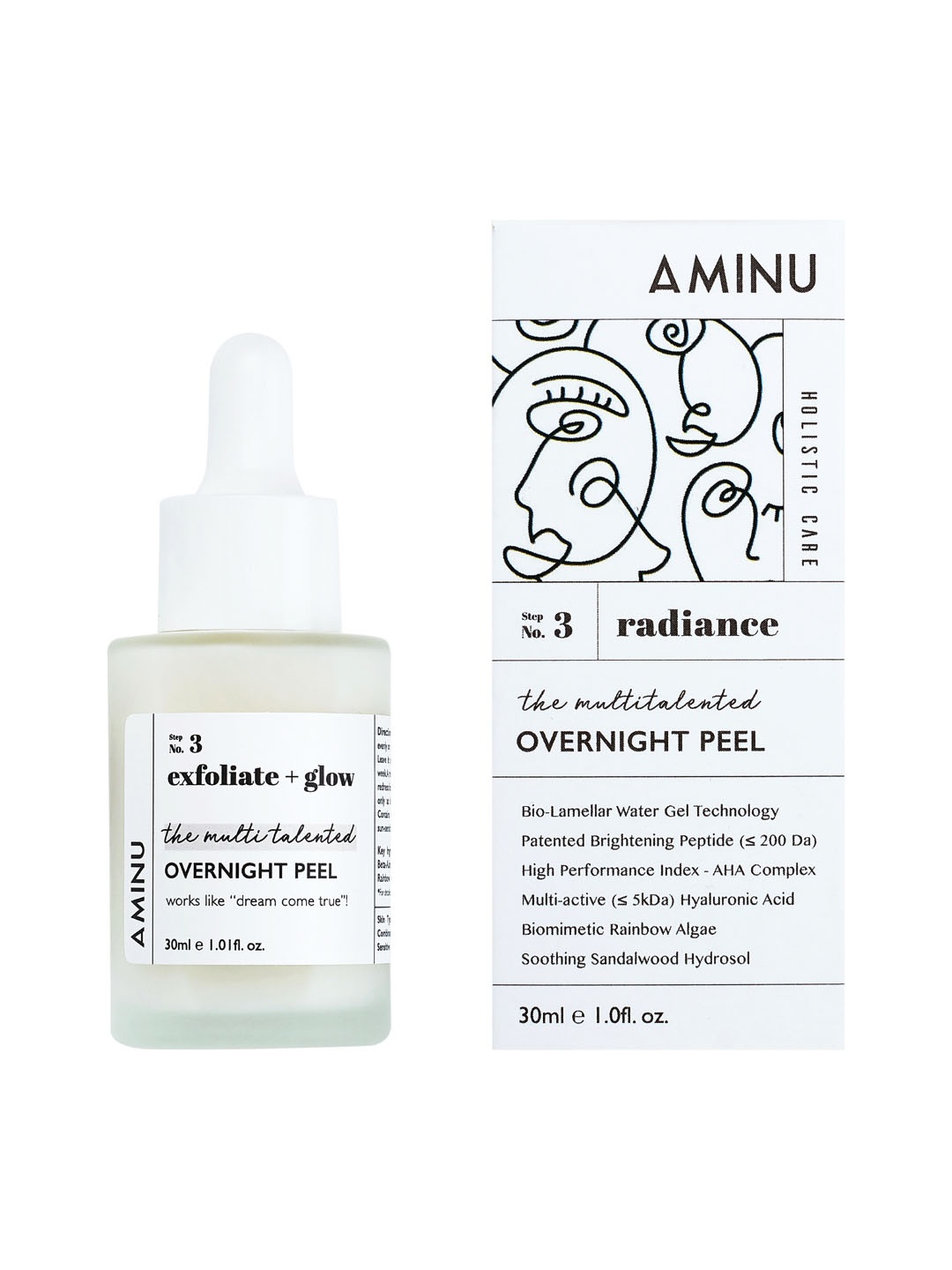 

AMINU Decongesting Pores Overnight Peel, White