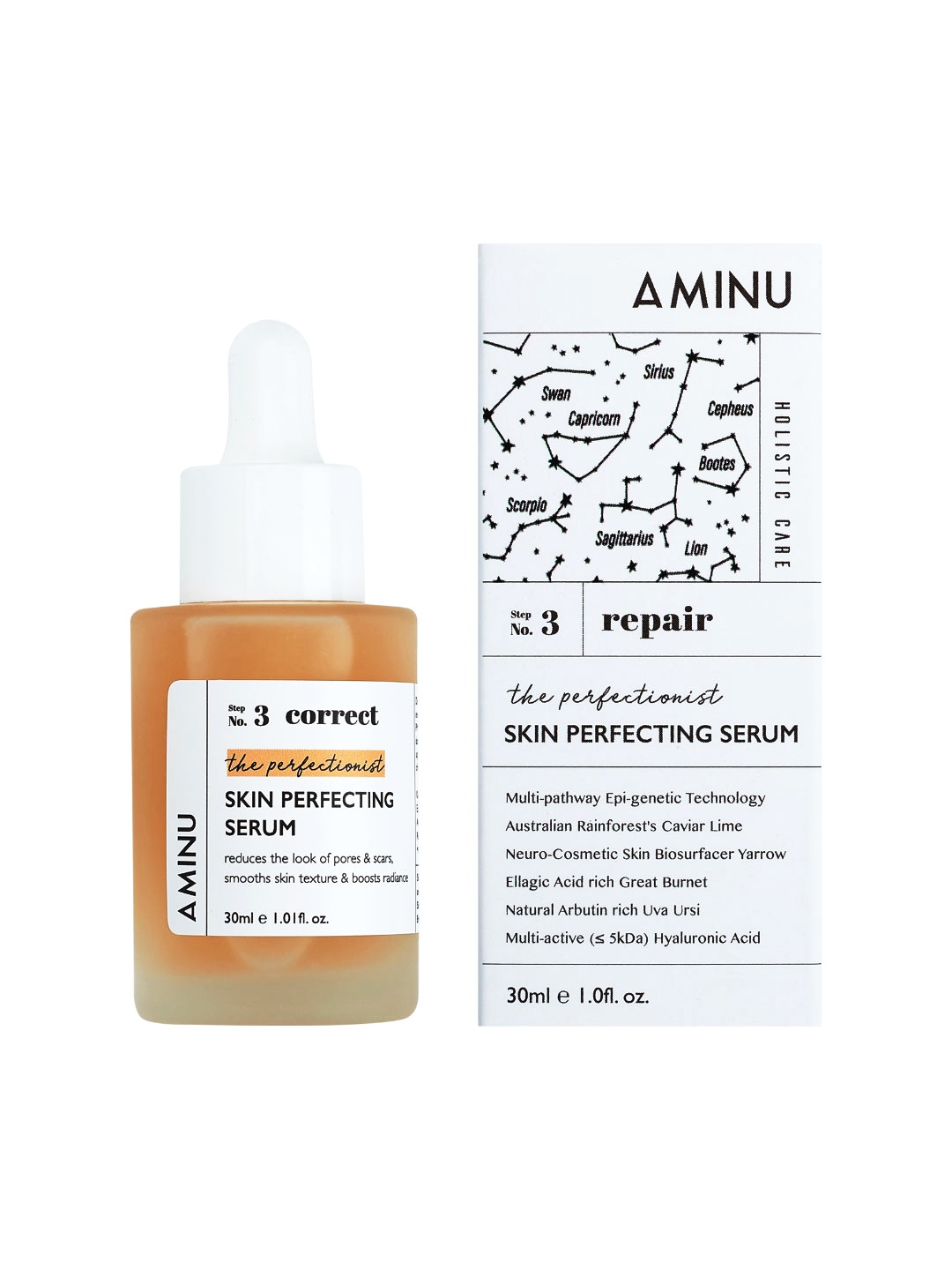 

AMINU Pores Minimizing Skin Perfecting Serum, Orange