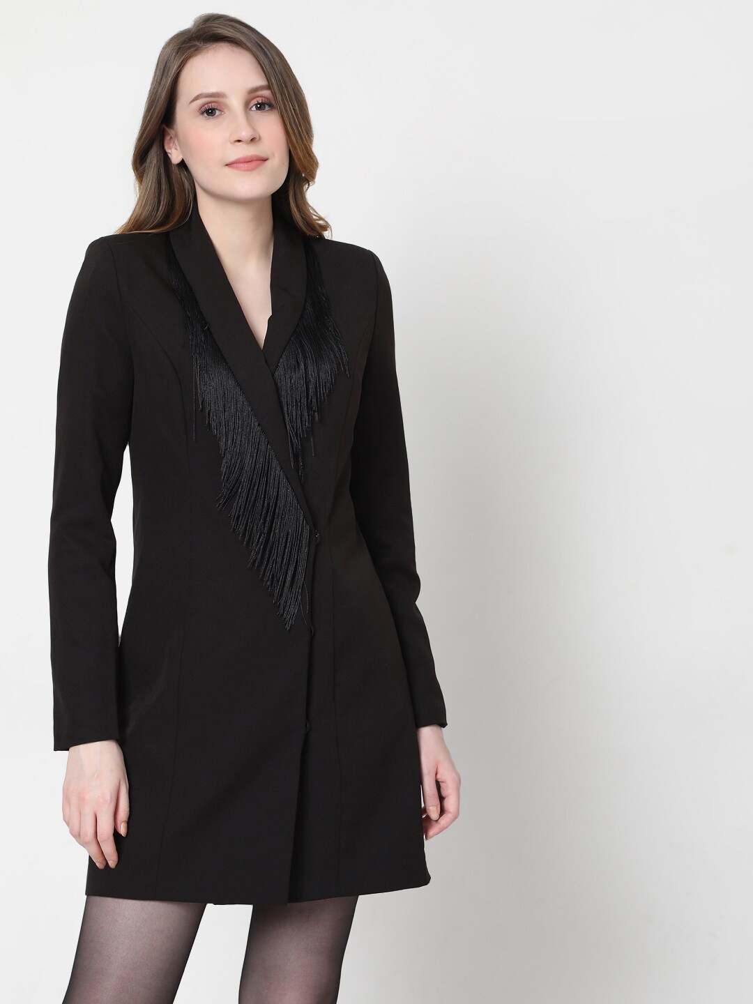 

Vero Moda Women Black Shirt Dress