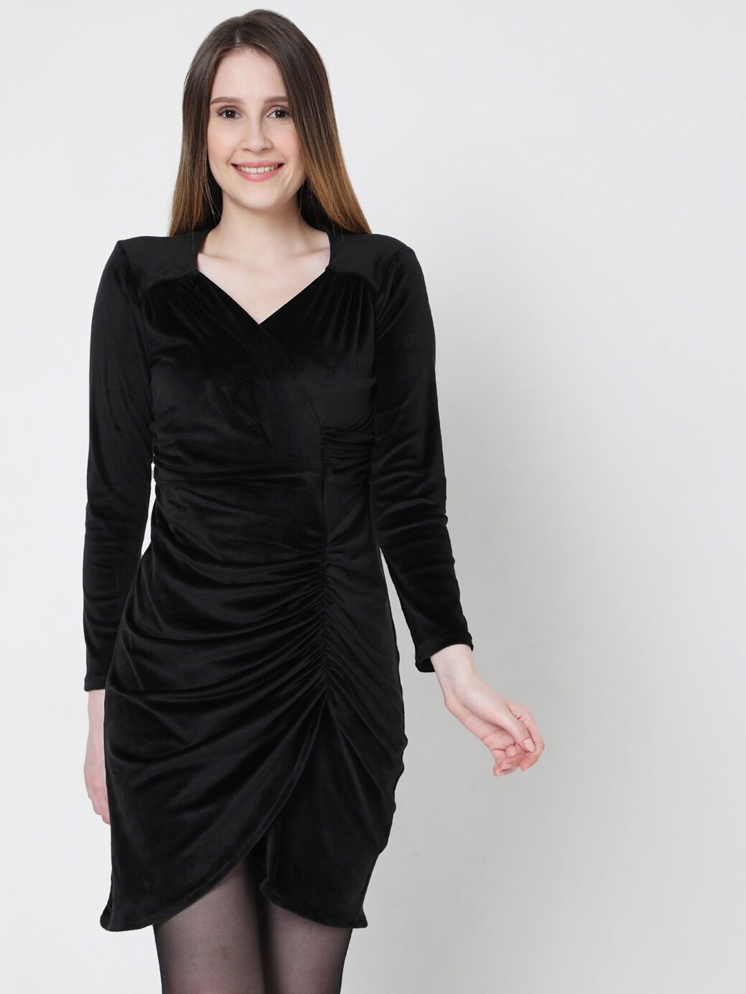 

Vero Moda Women Black Sheath Dress