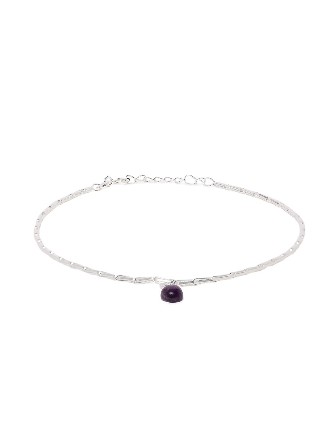

TRISHONA Silver-Plated Anklets