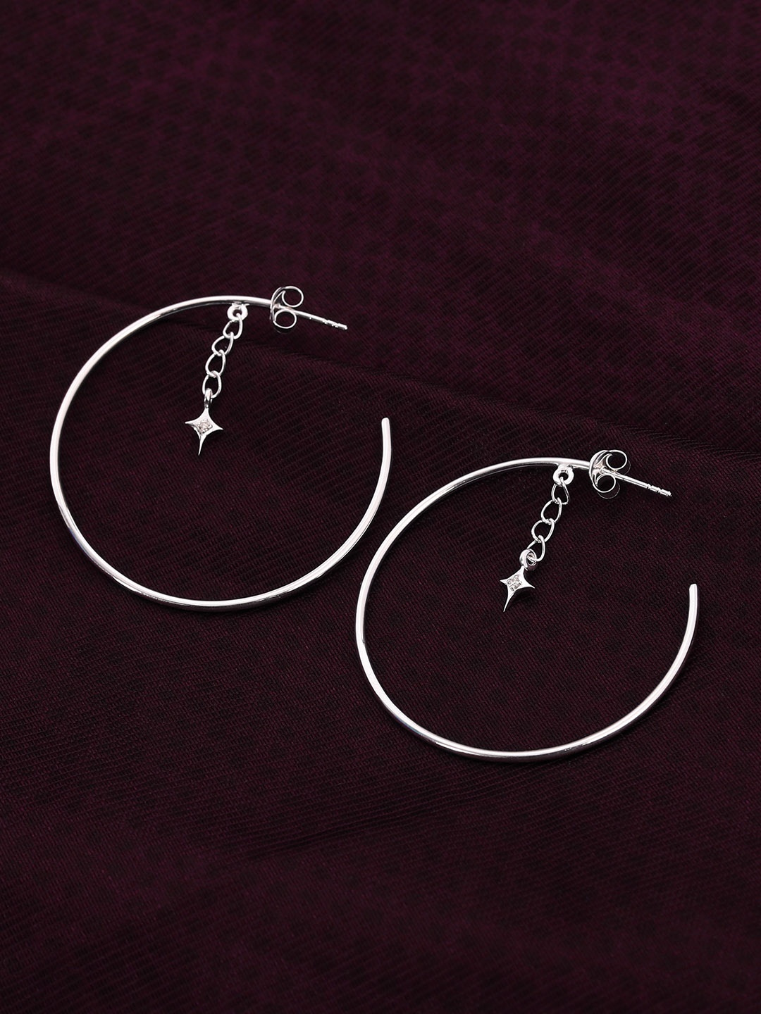 

TRISHONA 925 Sterling Silver Contemporary Ear Cuff Earrings