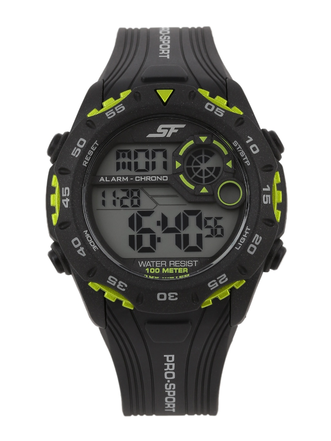 

Sonata Pro-Sport Men Black Digital Watch 77068PP02J